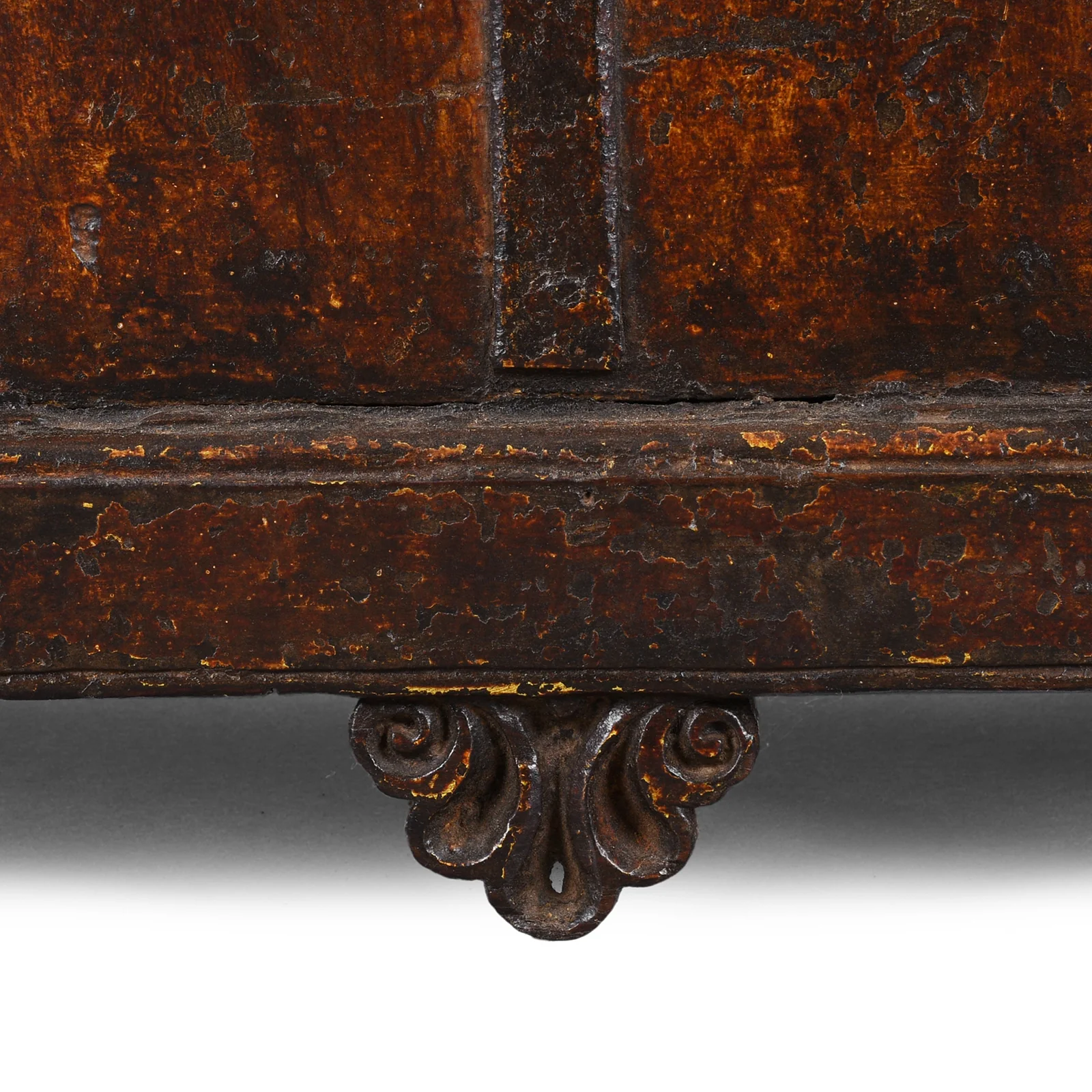 Iron Bound Indian Chest From Gujarat - 19thC - Image 5