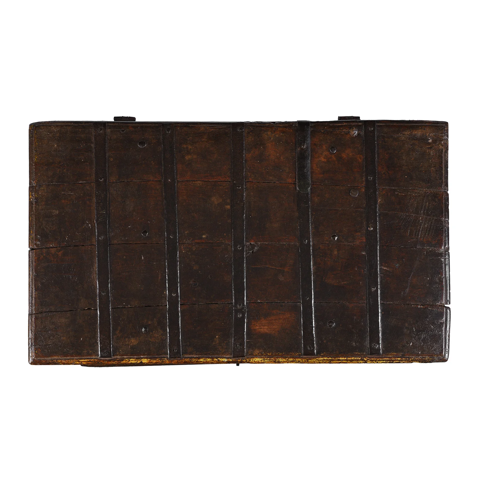 Iron Bound Indian Chest From Gujarat - 19thC - Image 7