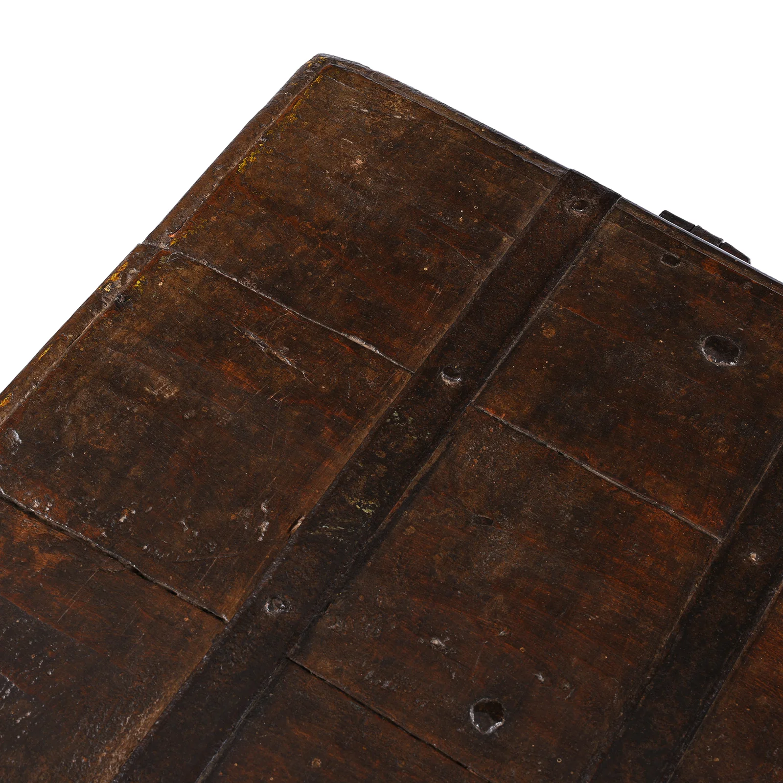 Iron Bound Indian Chest From Gujarat - 19thC - Image 8