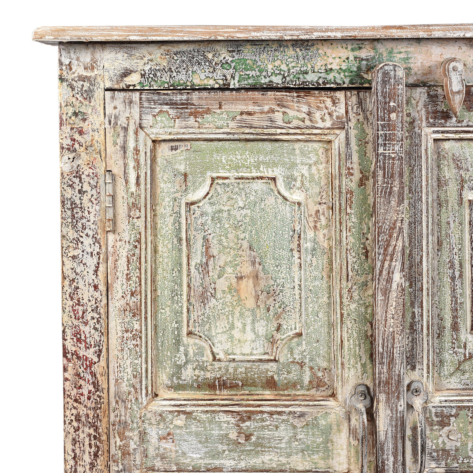 2 Door Cabinet Made From Reclaimed Teak - Image 2