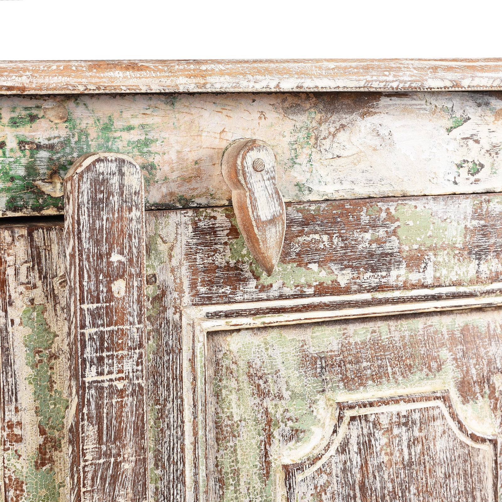 2 Door Cabinet Made From Reclaimed Teak - Image 6