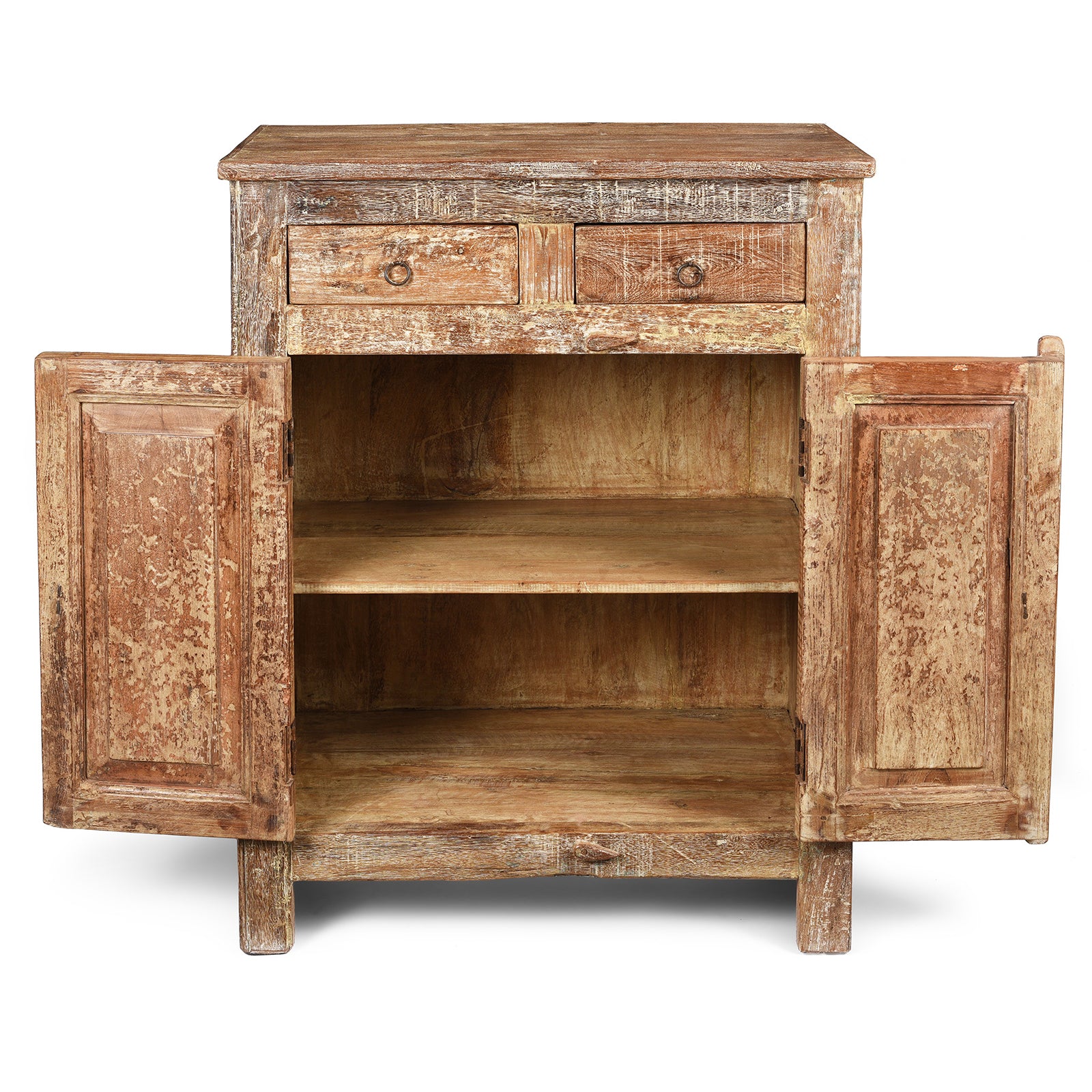 2 Door Kitchen Cabinet Made From Reclaimed Teak - Image 3