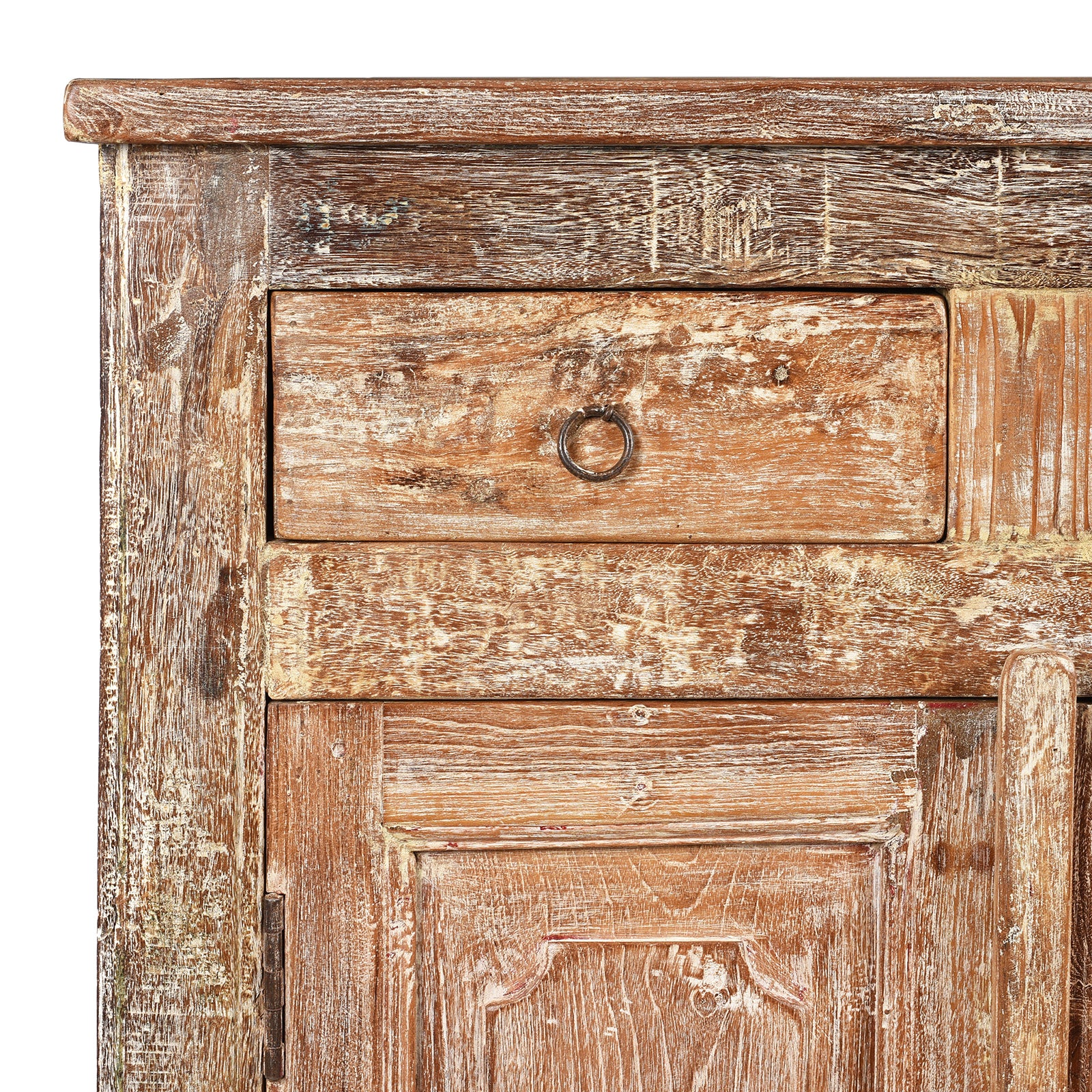 2 Door Kitchen Cabinet Made From Reclaimed Teak - Image 4