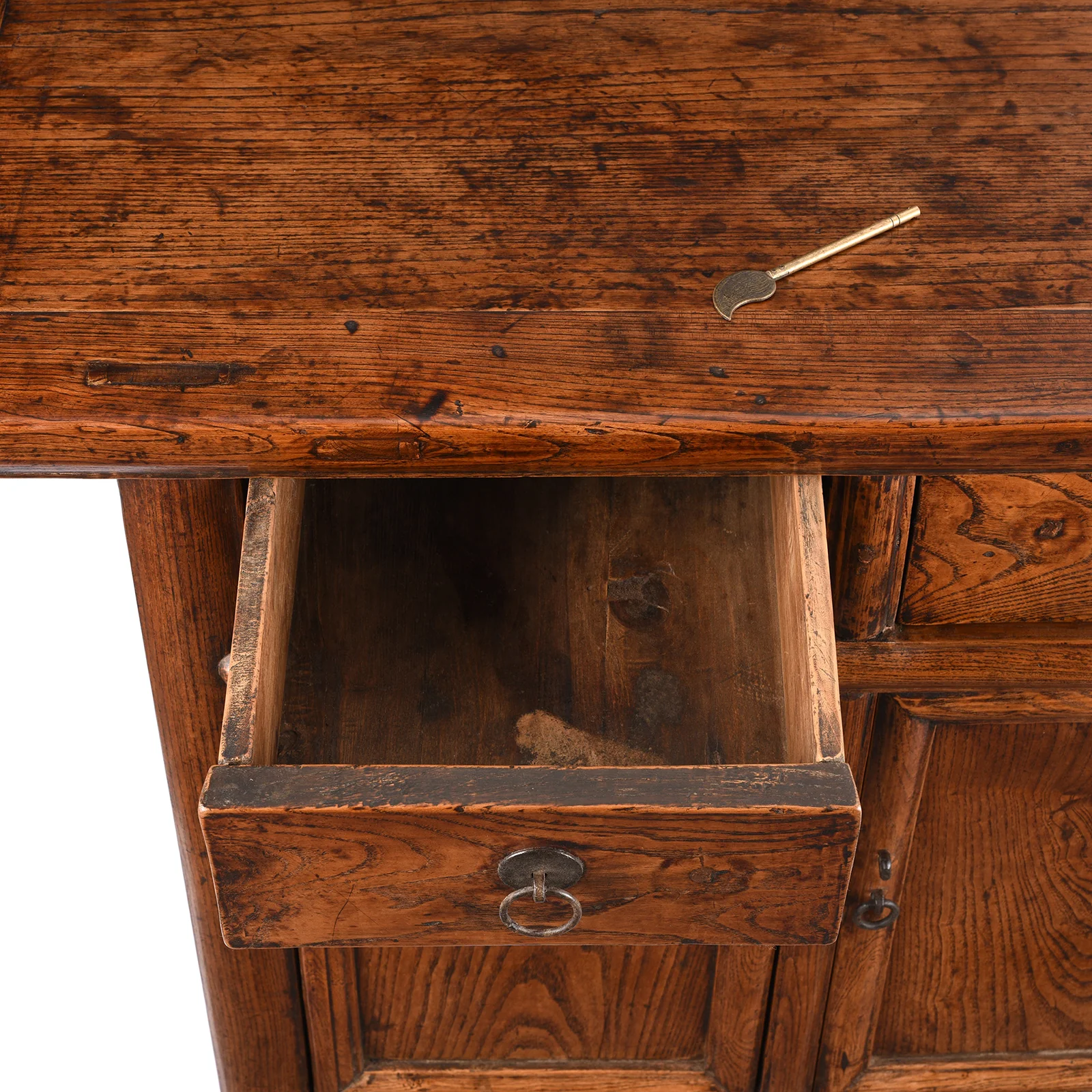 Locust Wood Cabinet From Gansu Province - 19th Century - Image 7