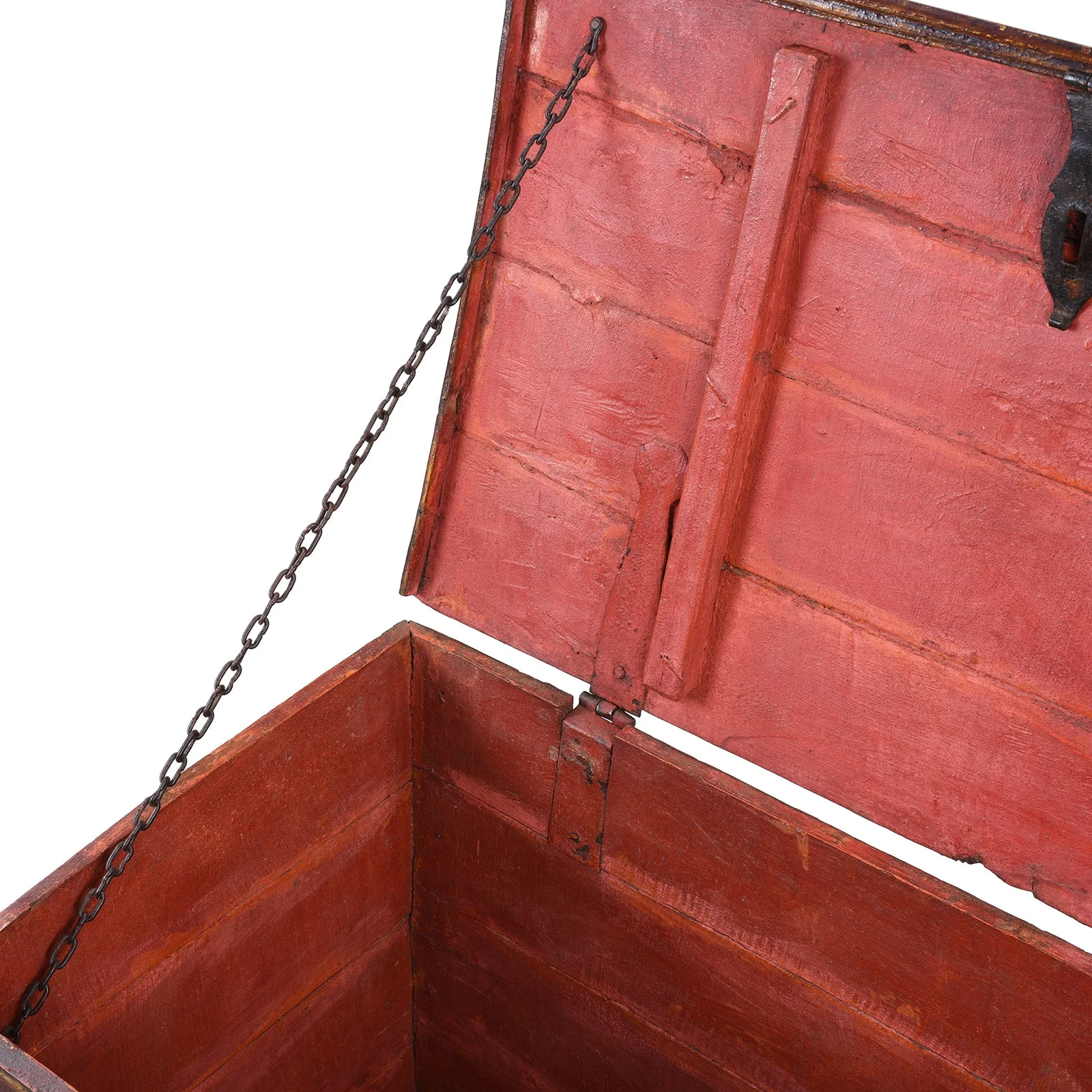 Iron Bound Indian Chest From Gujarat - 19thC - Image 11