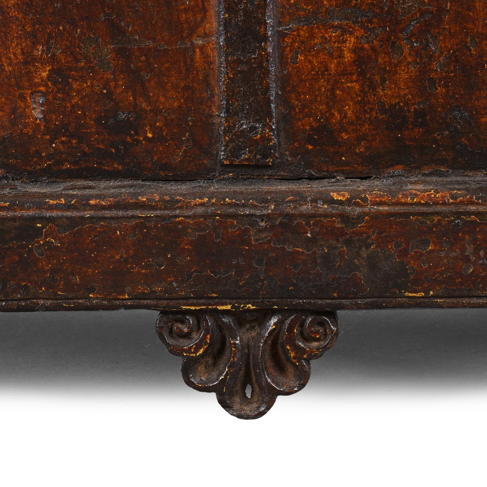 Iron Bound Indian Chest From Gujarat - 19thC - Image 7