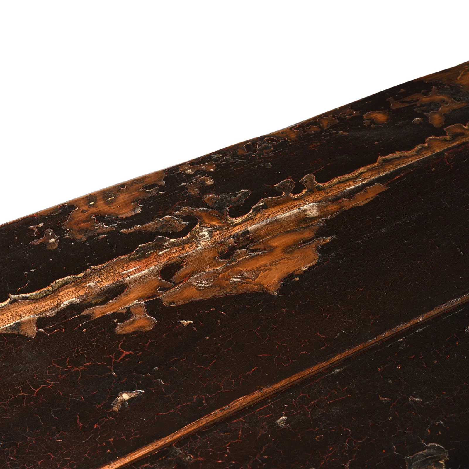 3 Door Painted Mongolian Sideboard - 19th Century - Image 10