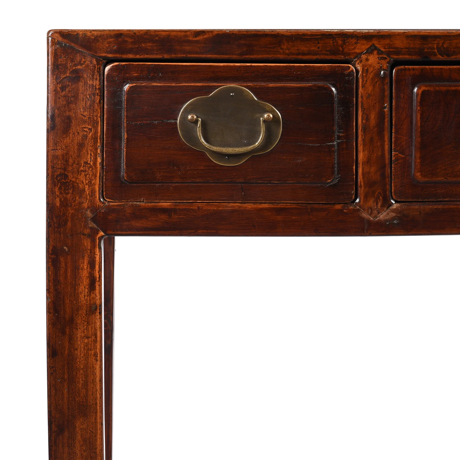 Red Elm Console Table From Shanxi - Late 19thC - Image 3