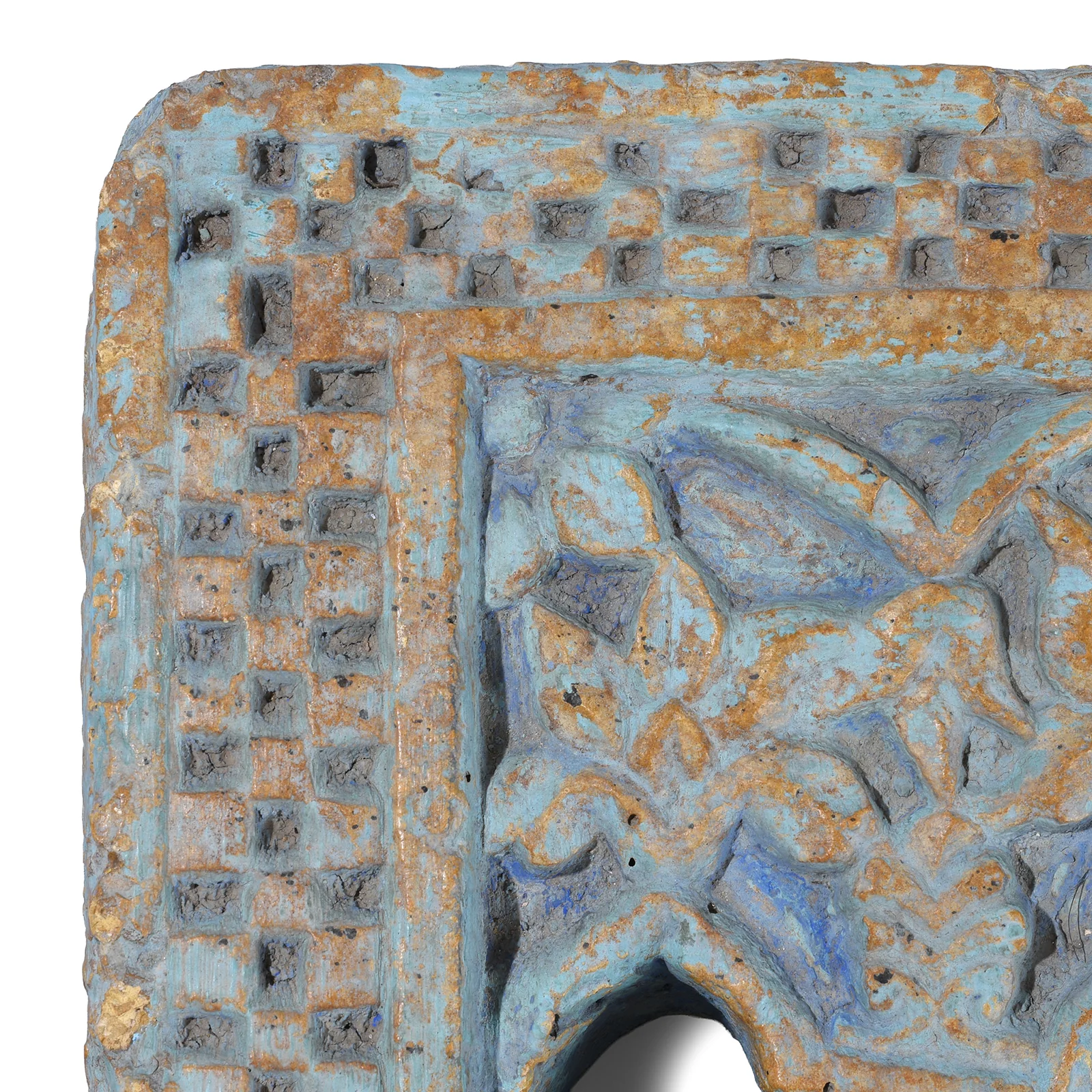 Blue Stone Lamp Niche From Jaisalmer - 19th Century - Image 2