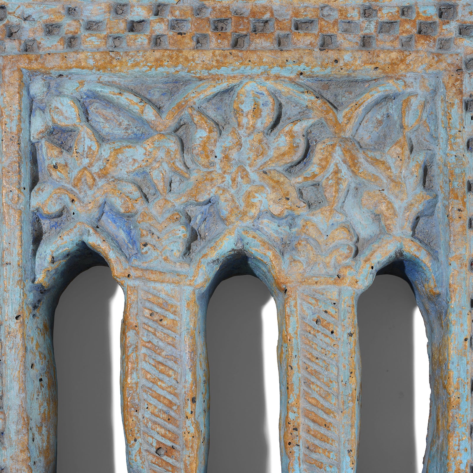 Blue Stone Lamp Niche From Jaisalmer - 19th Century - Image 4