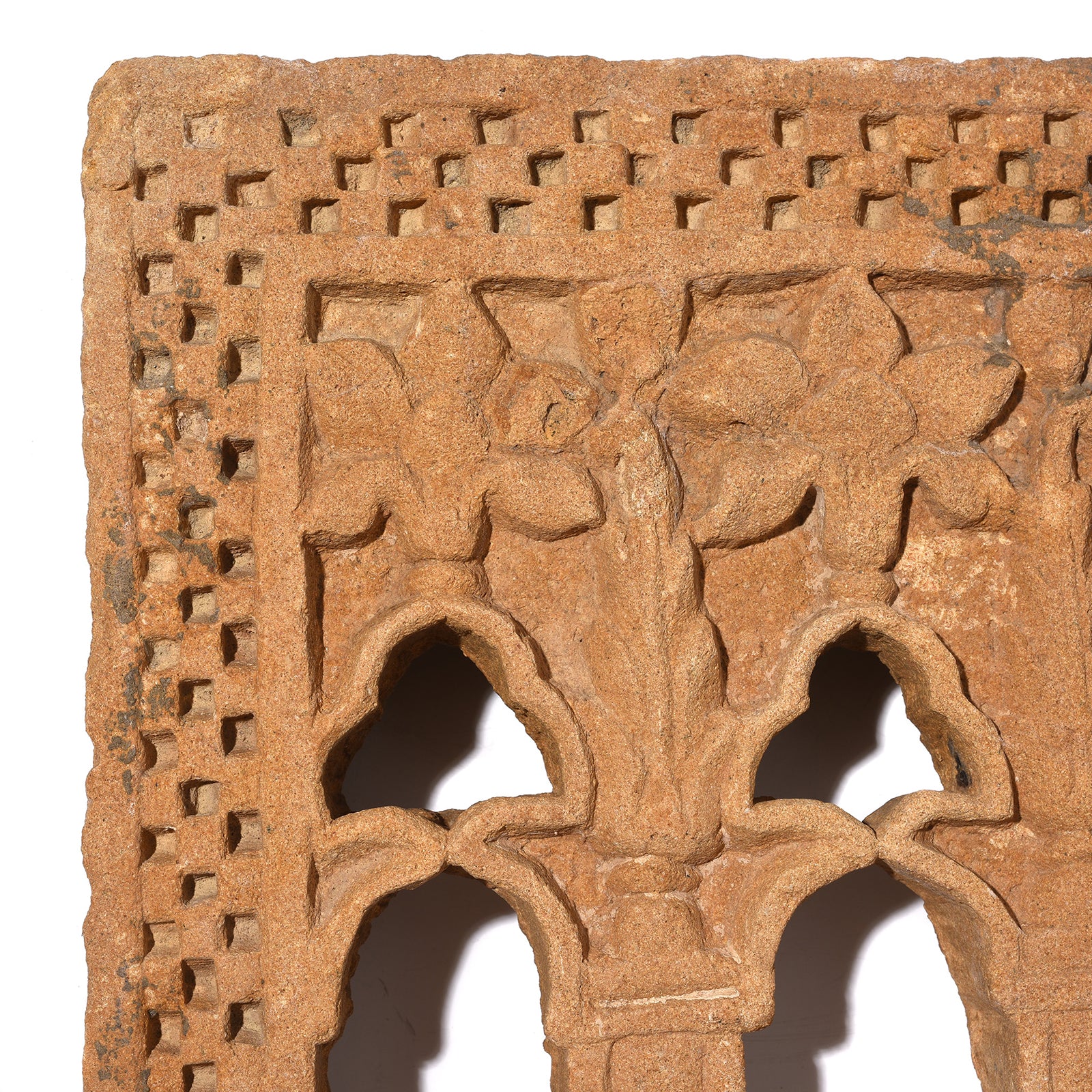 3 Way Stone Lamp Niche From Jaisalmer - 19th Century - Image 2