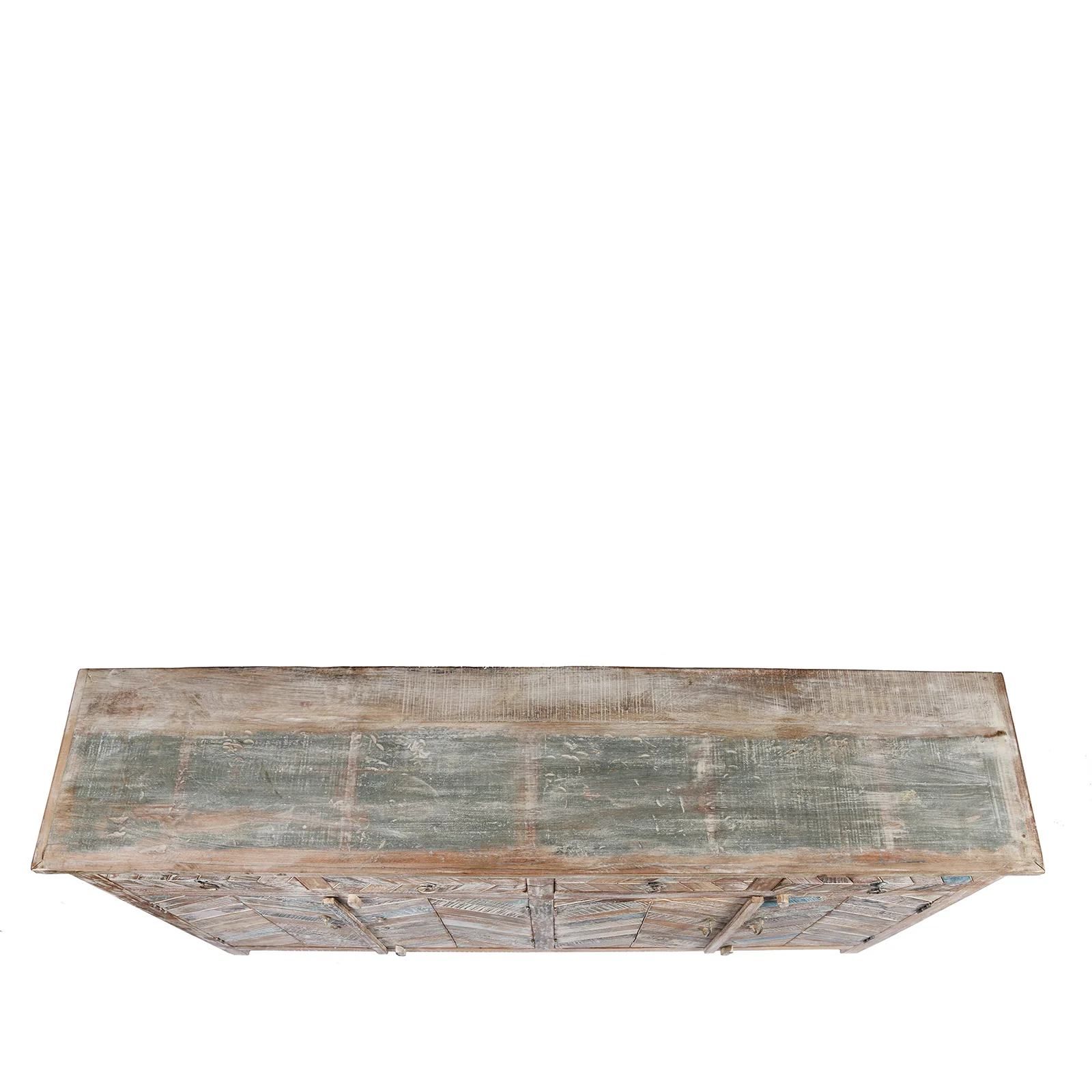 4 Door Sideboard Made From Reclaimed Teak - Image 6
