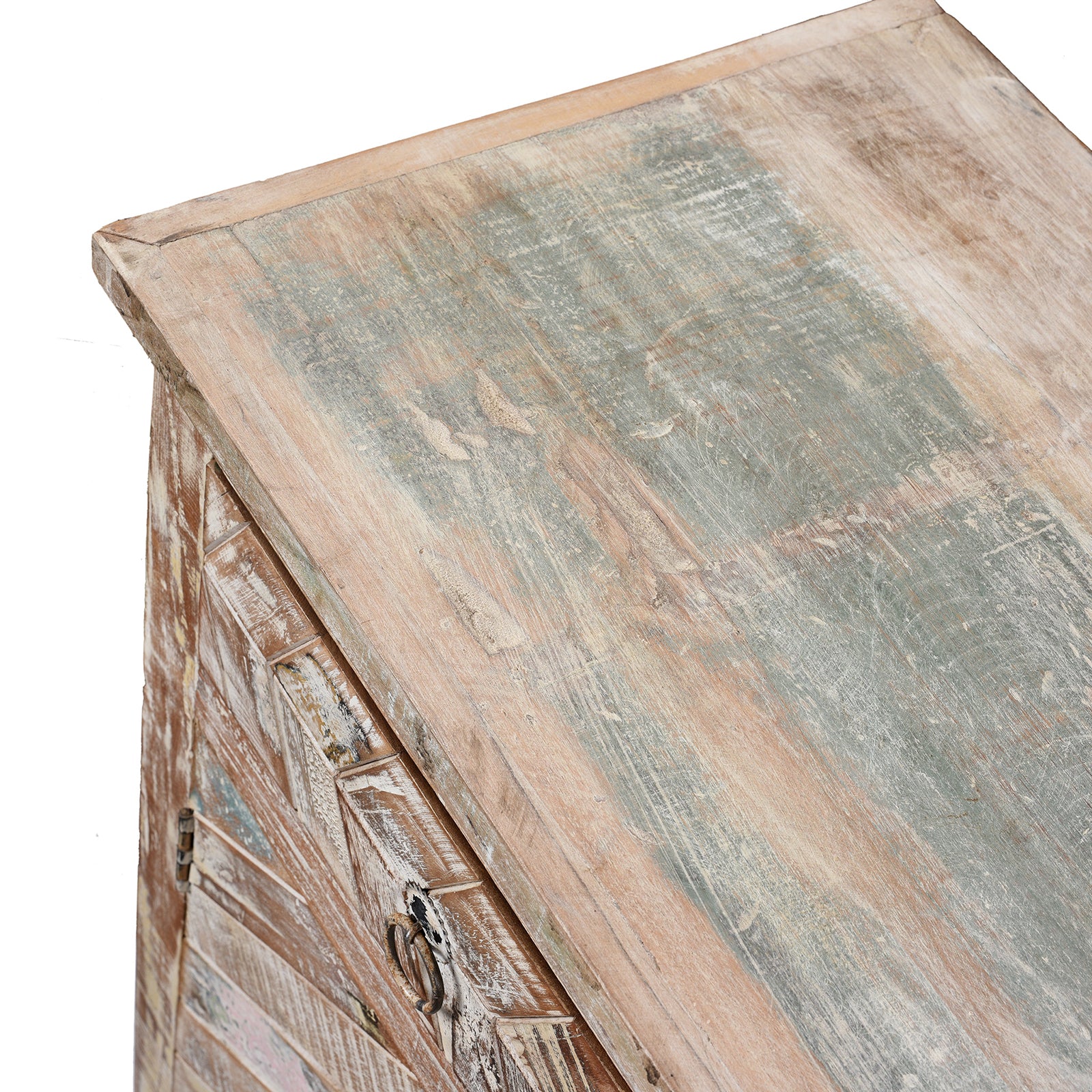 4 Door Sideboard Made From Reclaimed Teak - Image 8