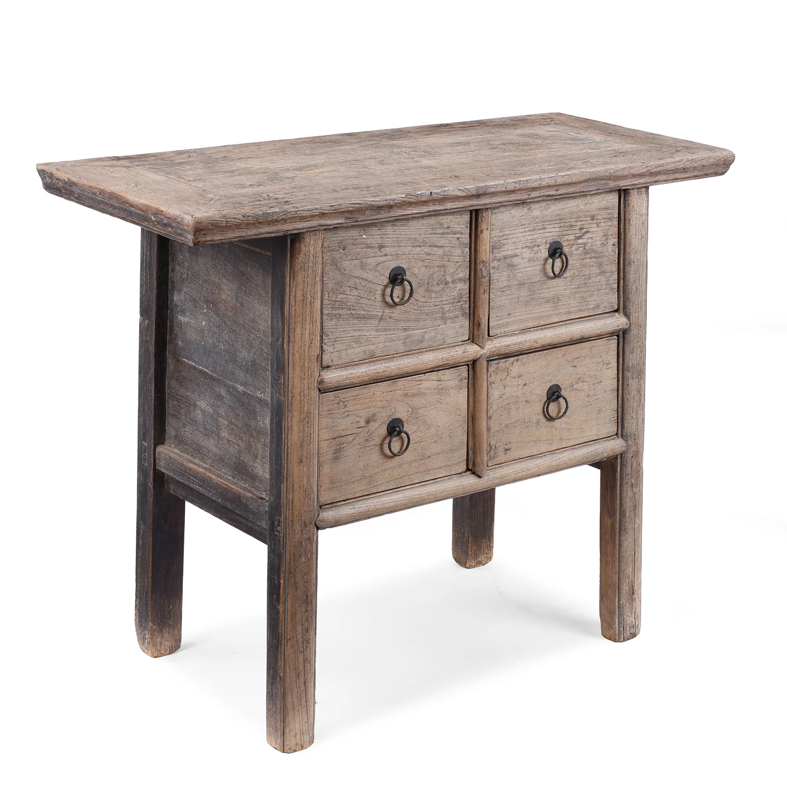 4 Drawer Console Table From Shanxi - 19th Century - Image 4