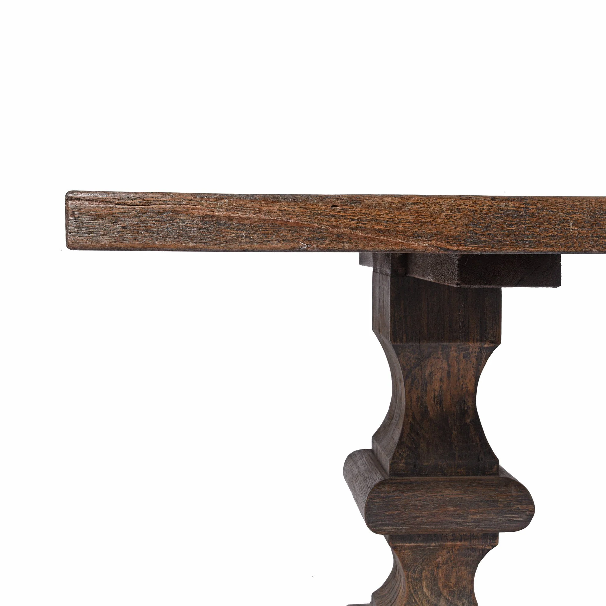 6- 8 Seater Refectory Dining Table - Reclaimed Teakwood - Image 3