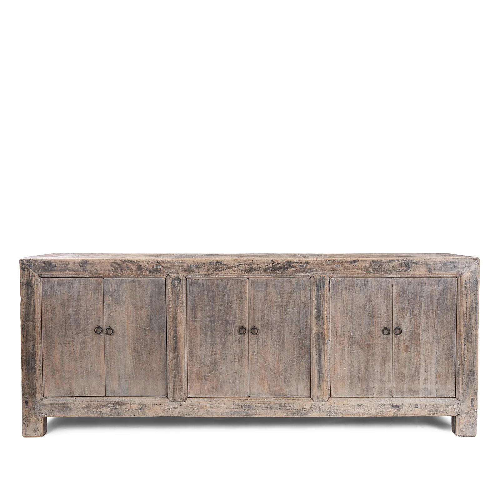 6 Door Elm Sideboard From Mongolia