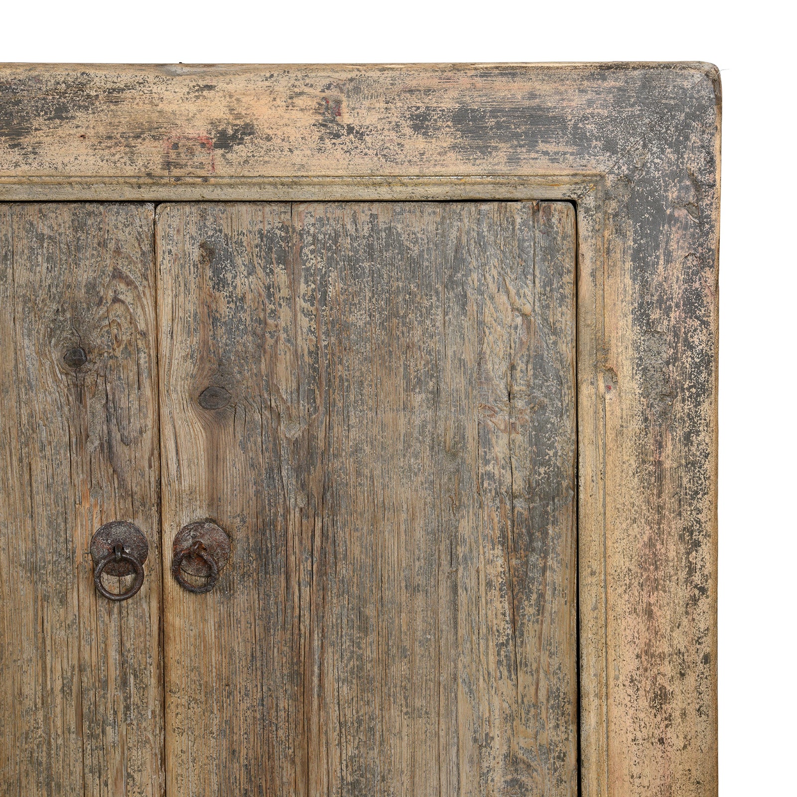 6 Door Elm Sideboard From Mongolia - Image 2