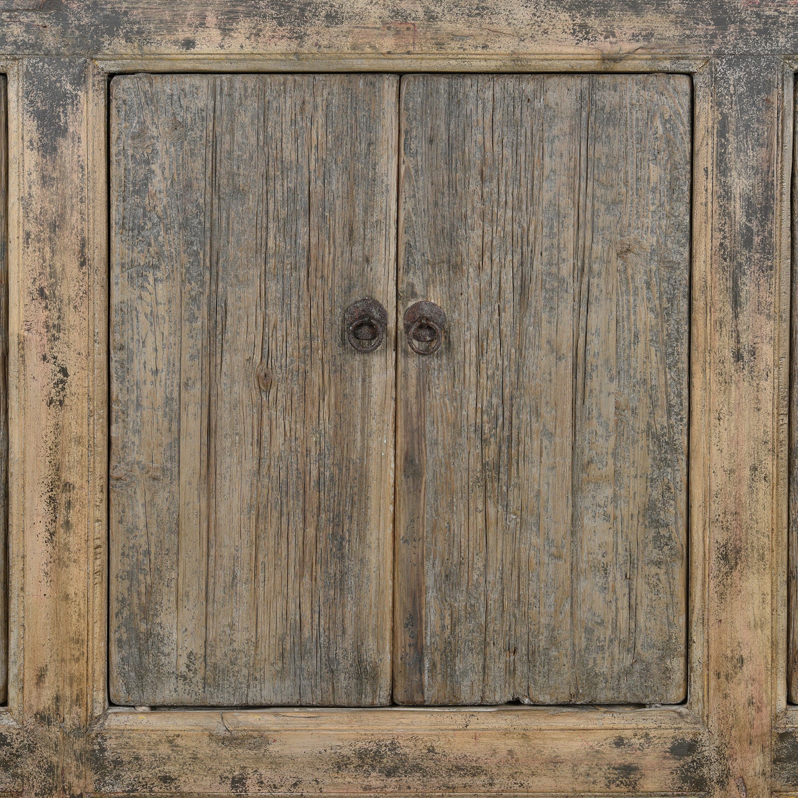 6 Door Elm Sideboard From Mongolia - Image 6