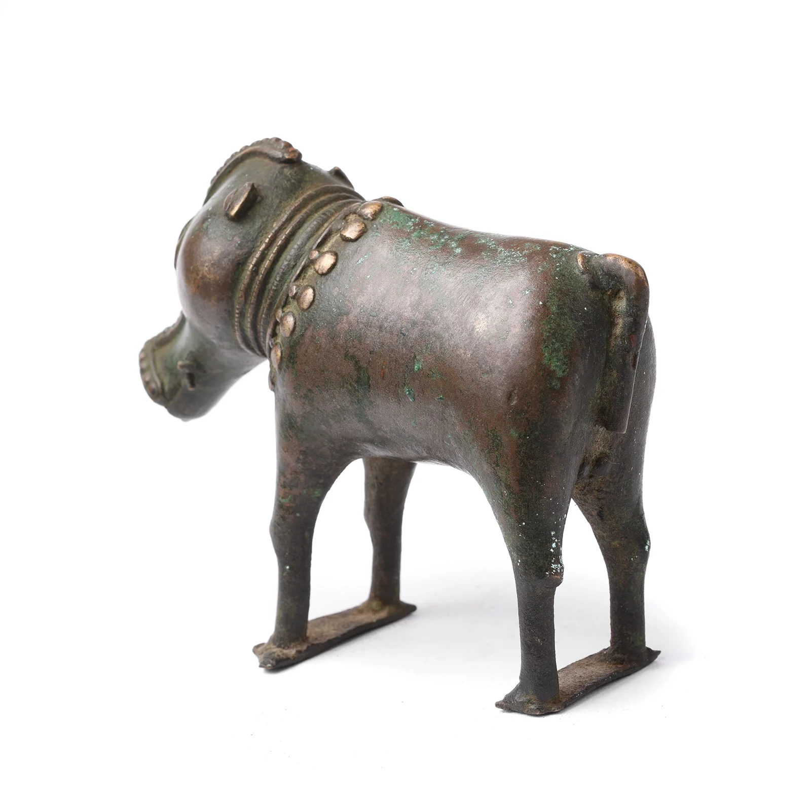 Brass Bhuta Figure Of Panjurli Boar - 18th Century - Image 4
