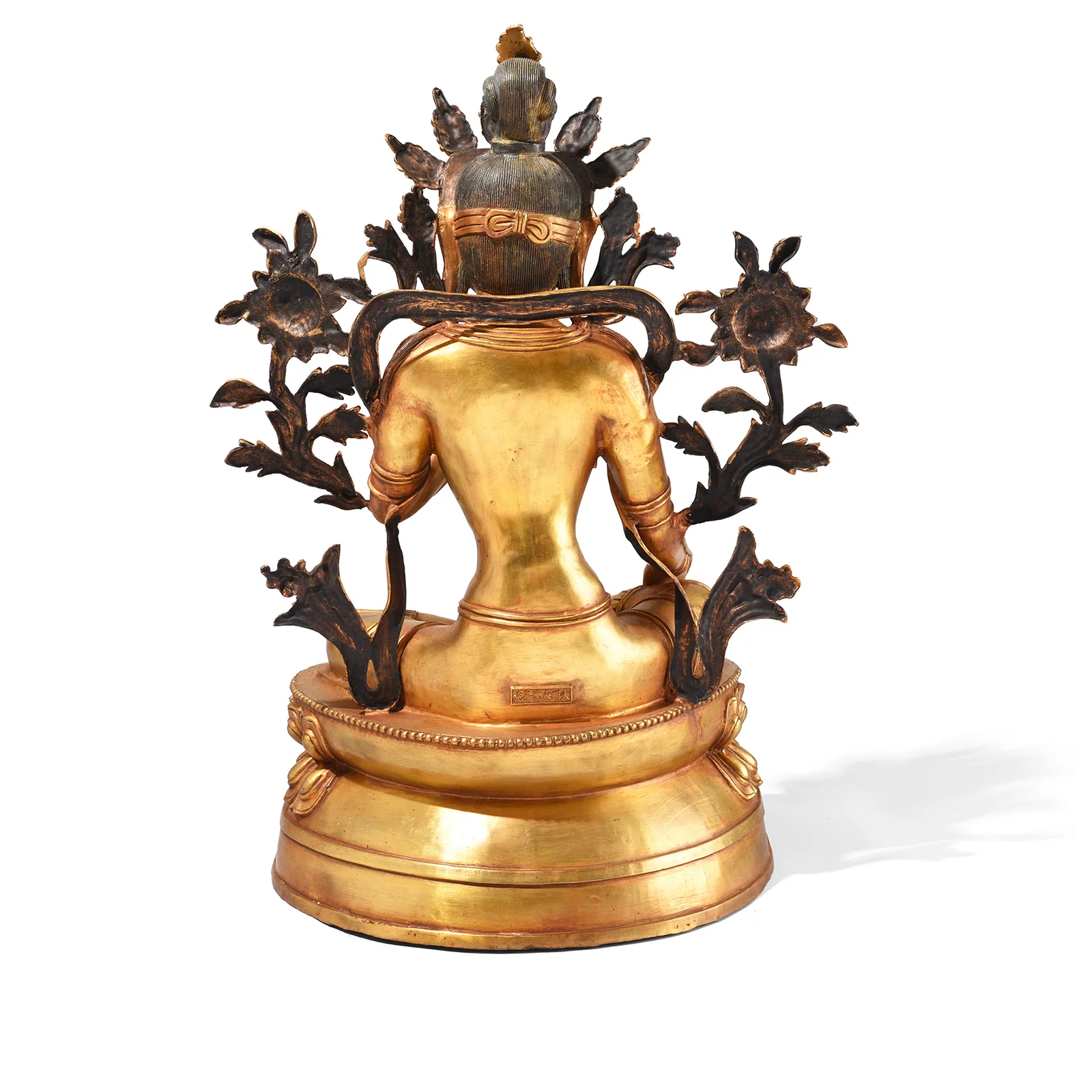 Gilt Bronze Statue Of The Tibetan Goddess Tara - Image 11