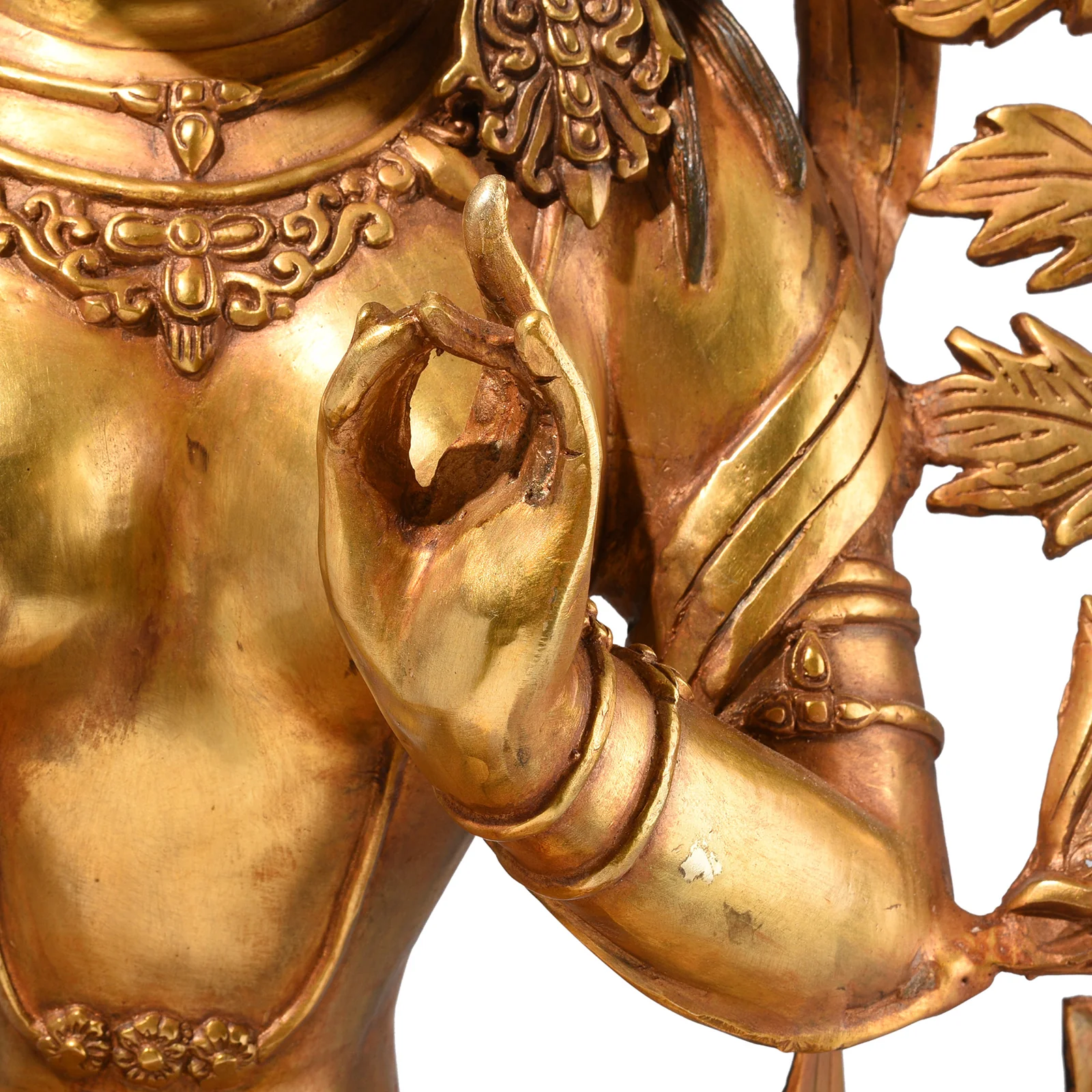Gilt Bronze Statue Of The Tibetan Goddess Tara - Image 8