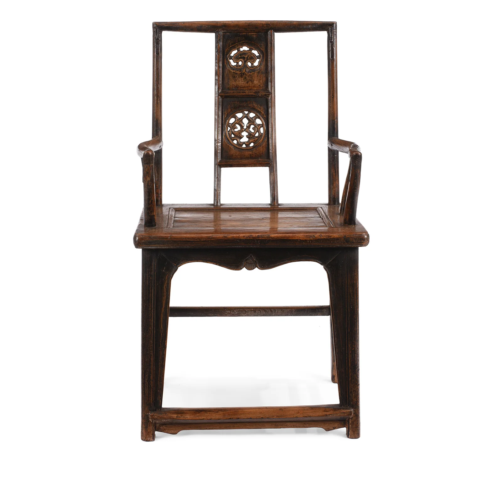 Elm Arm Chair From Shanxi - 19th Century - Image 2