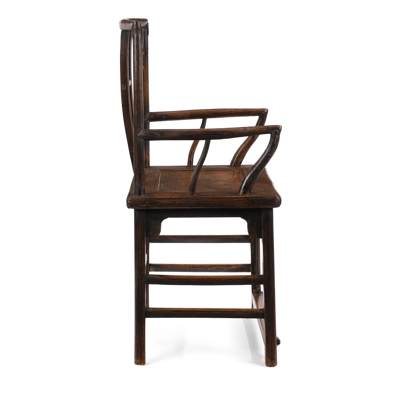 Elm Arm Chair From Shanxi - 19th Century - Image 3