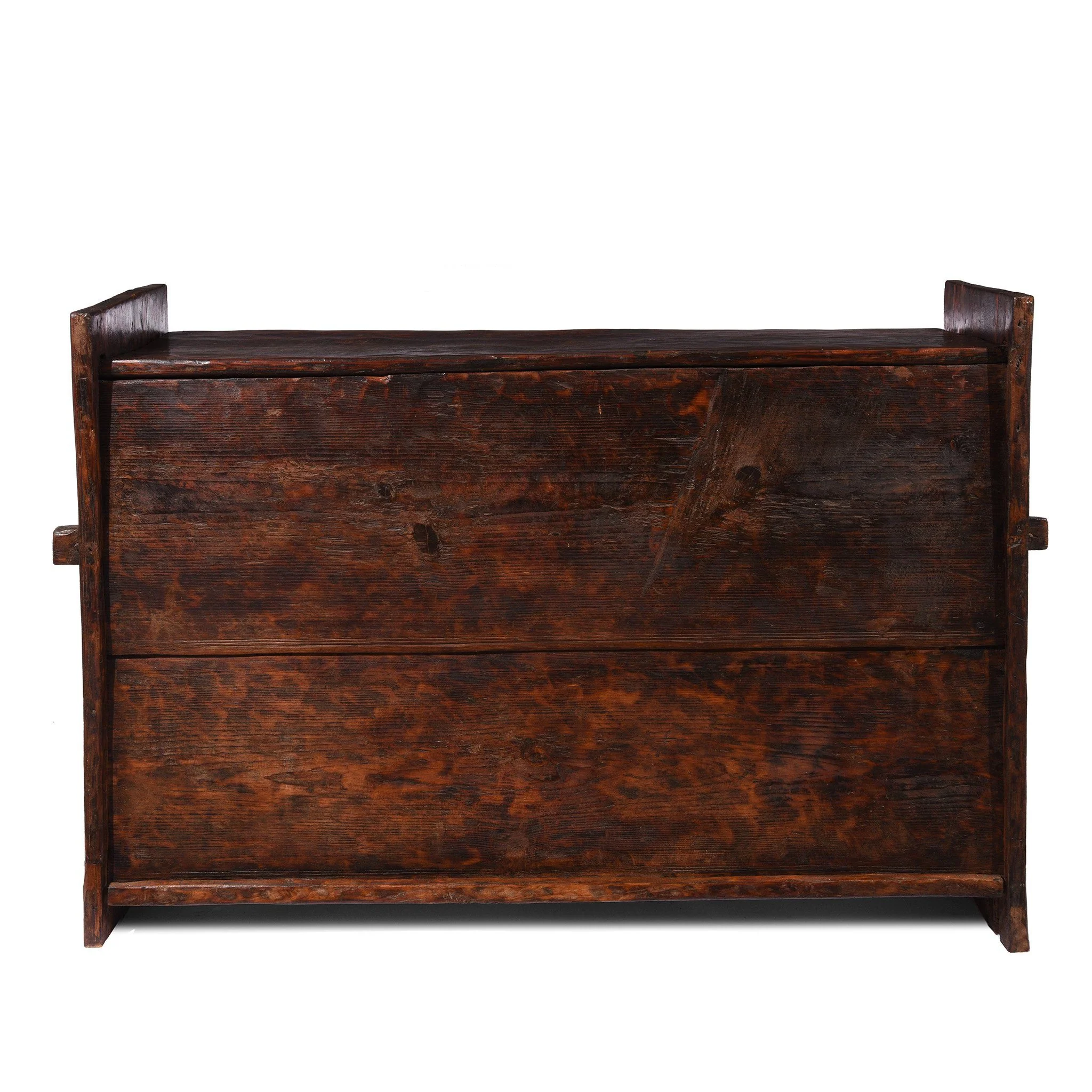 Carved Himalayan Cedar Coffer from the Kulu Valley - 19thC - Image 11
