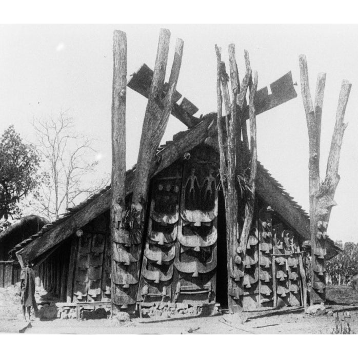 Carved Tribal Totem Panel from Nagaland - 19thC - Image 3