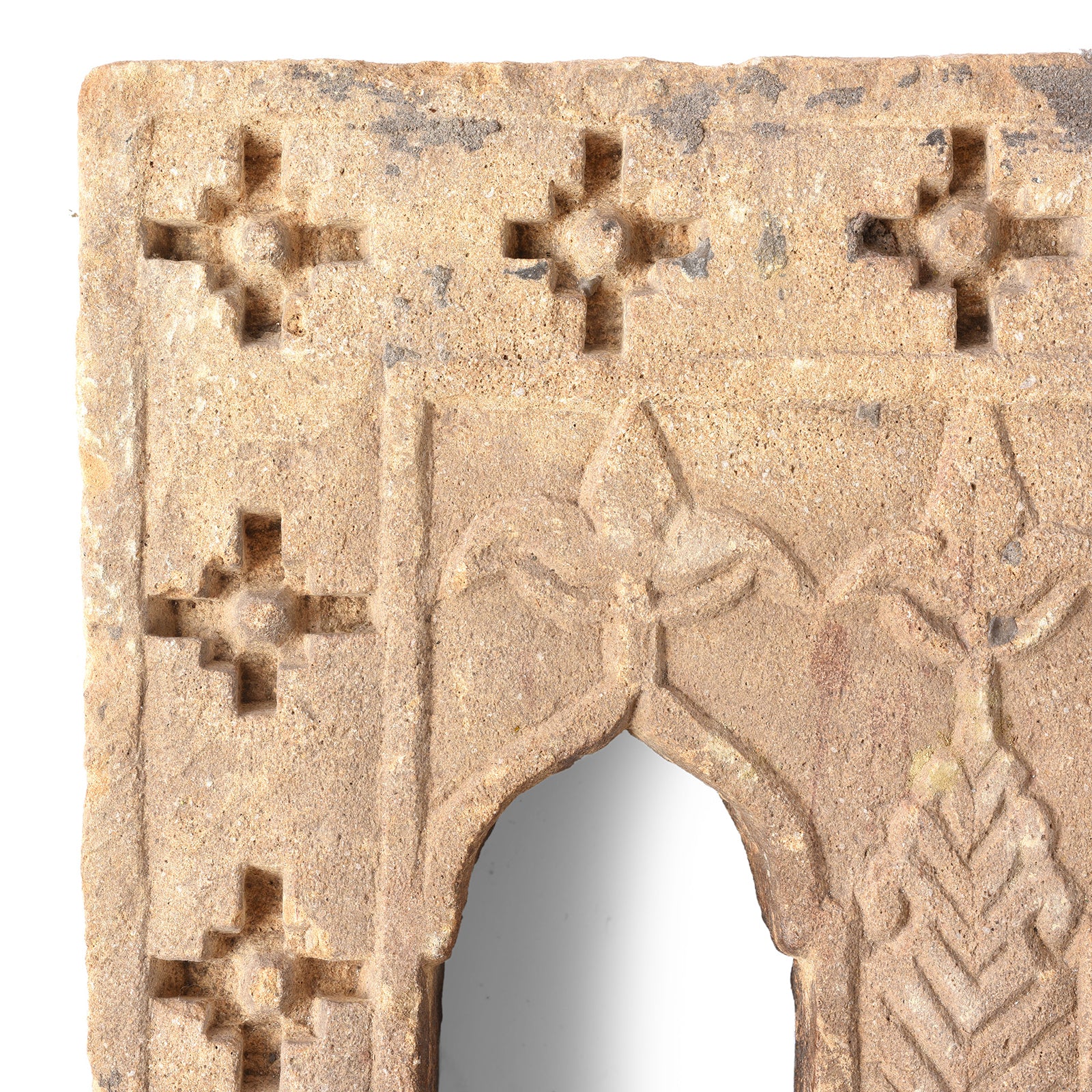 Carved Stone Niche From Gujarat - 19thC - Image 2