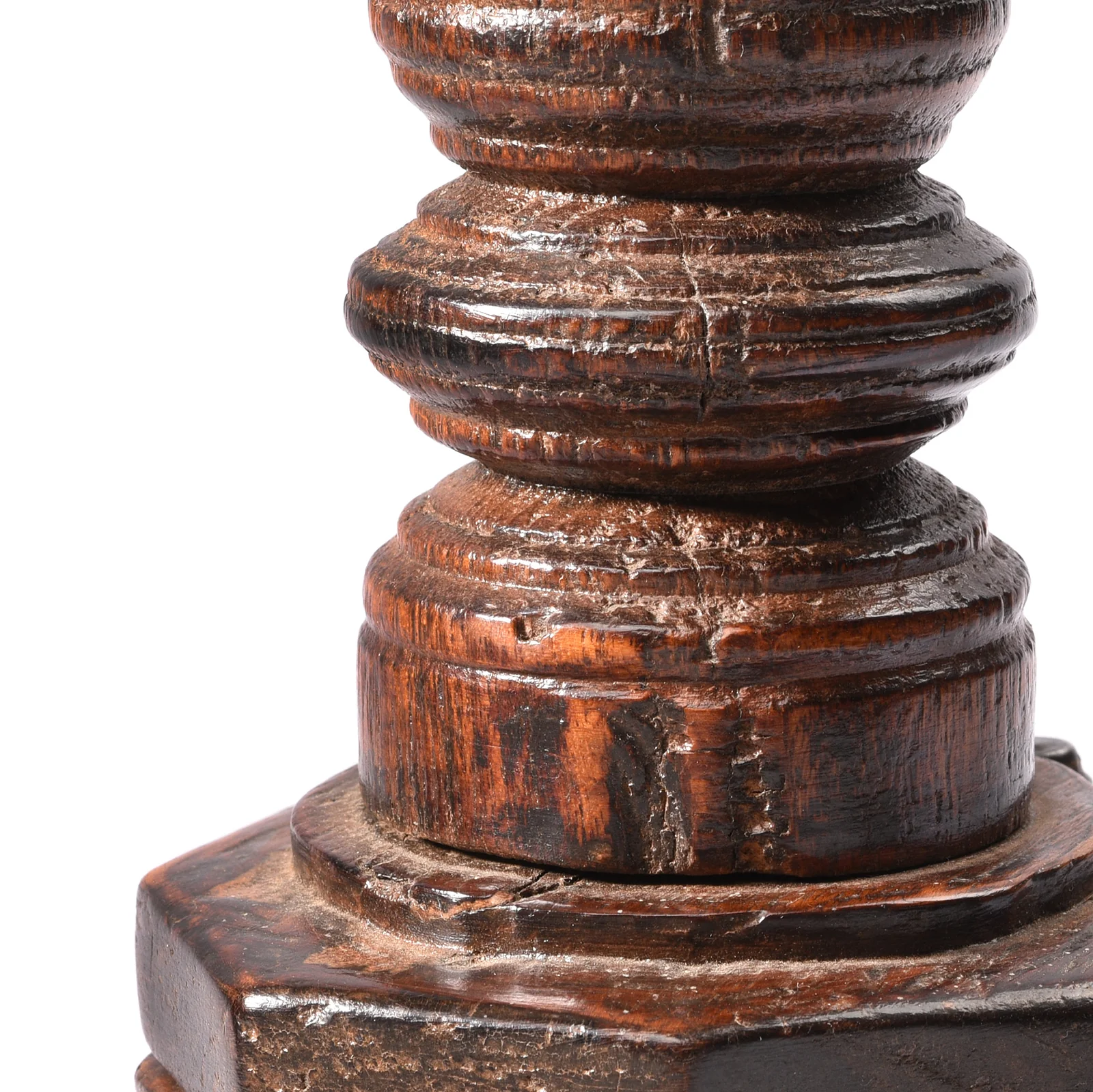 Old Tikka Ash Box from Kerala - 19thC - Image 3