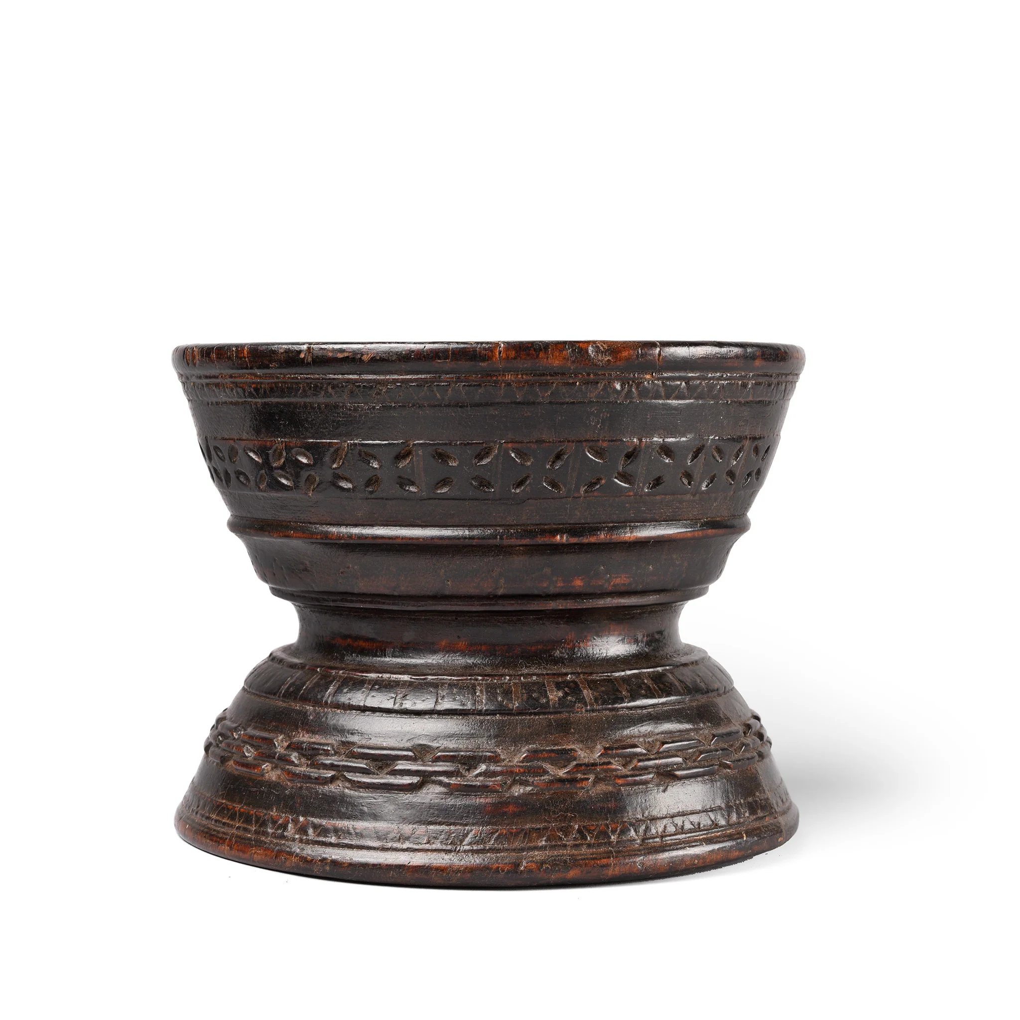 Teakwood Seed Drill From Kerala, South India - 19th Century - Image 4