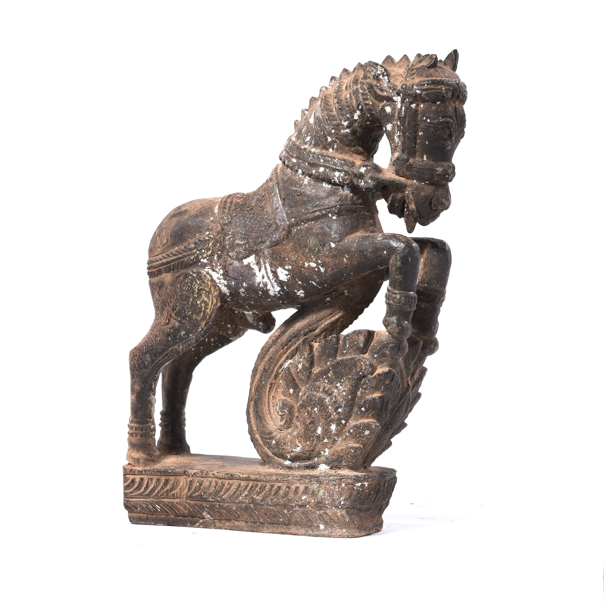 Rosewood Horse Statue - Turban Hanger from Madhya Pradesh - 19thC - Image 7