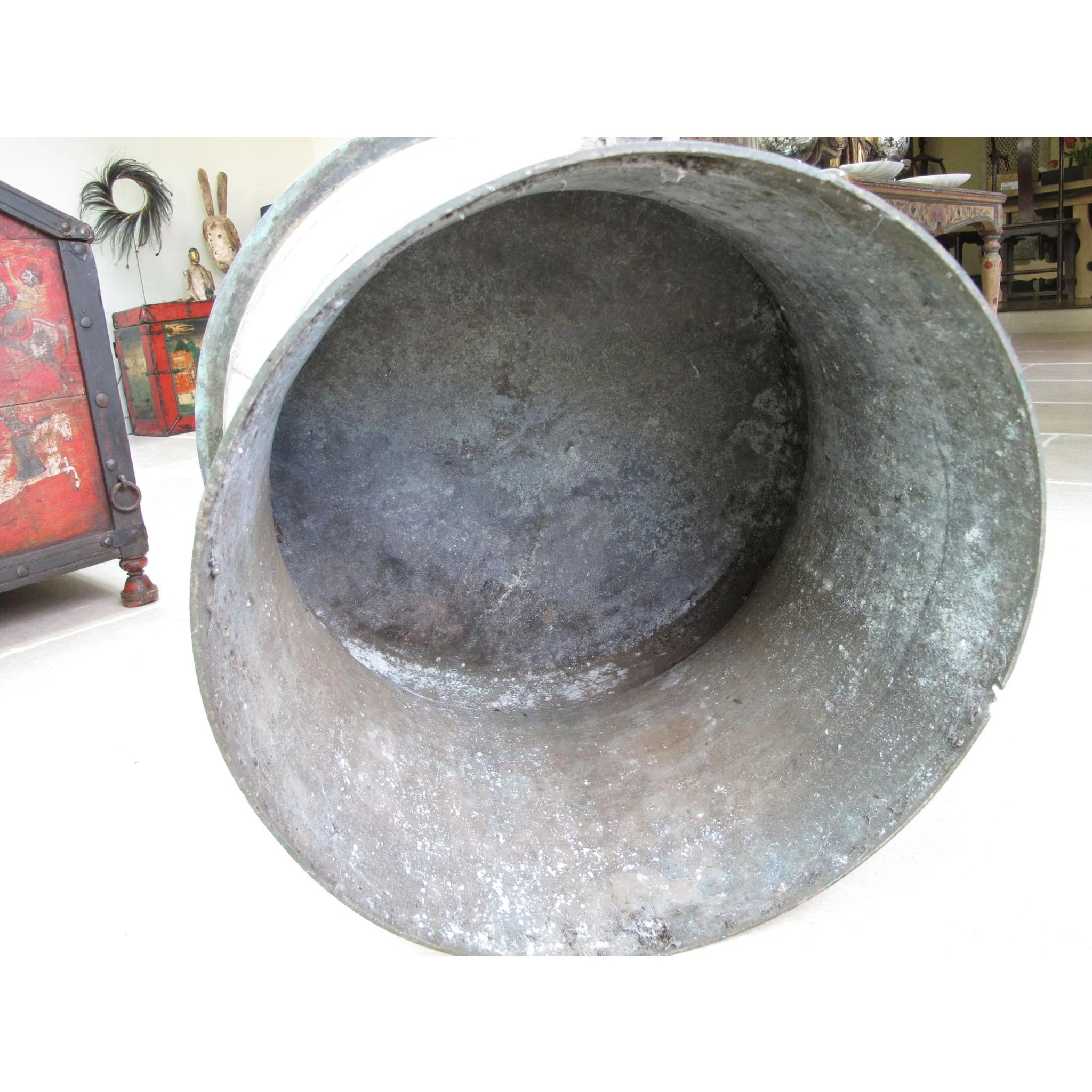 A Sino-Shan Bronze Frog Drum From Laos 75 - 100 Yrs Old - Image 9