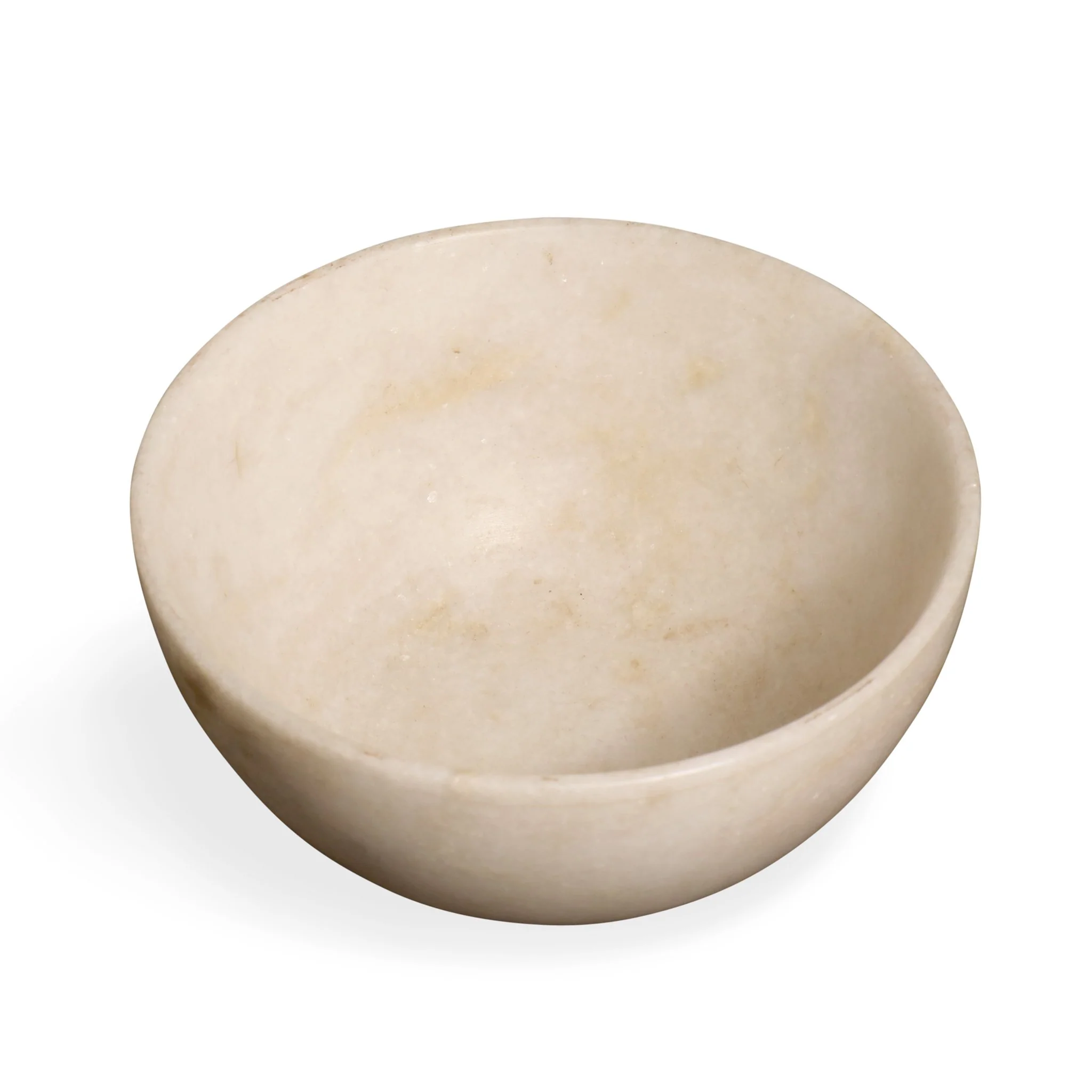 Hand Carved Marble Bowl  - 15cm dia. - Image 2