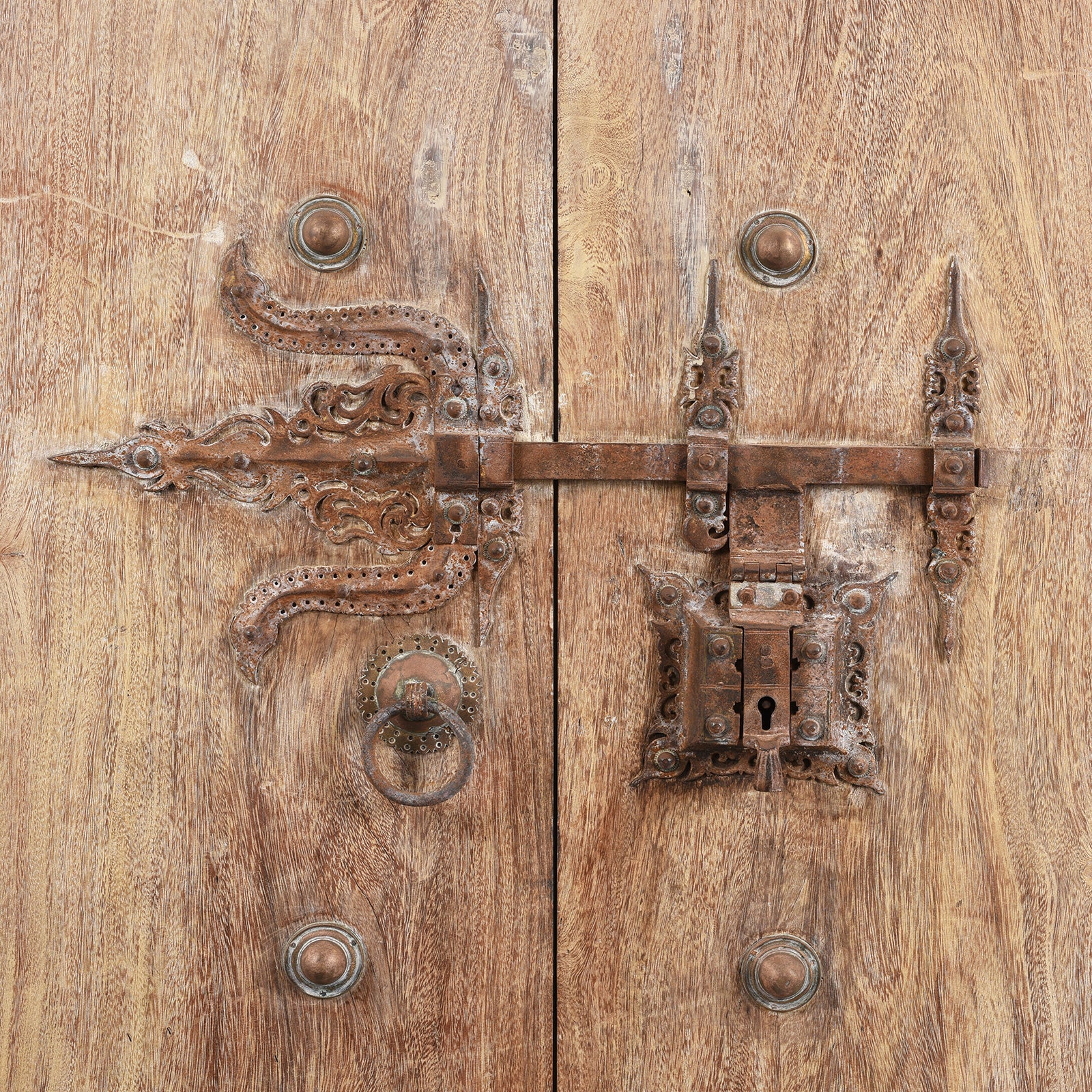Jackfruit Wood Door From Kerala - 19th Century - Image 2
