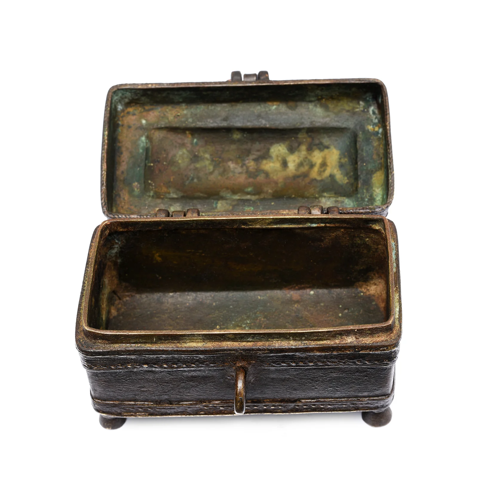 Brass Dhokra Work Money Box From Orissa - 19thC - Image 4