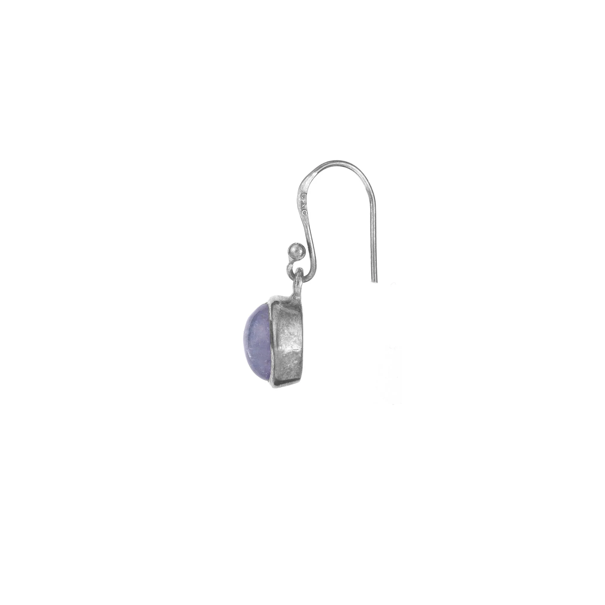 Labradorite And Silver Earrings - Image 2