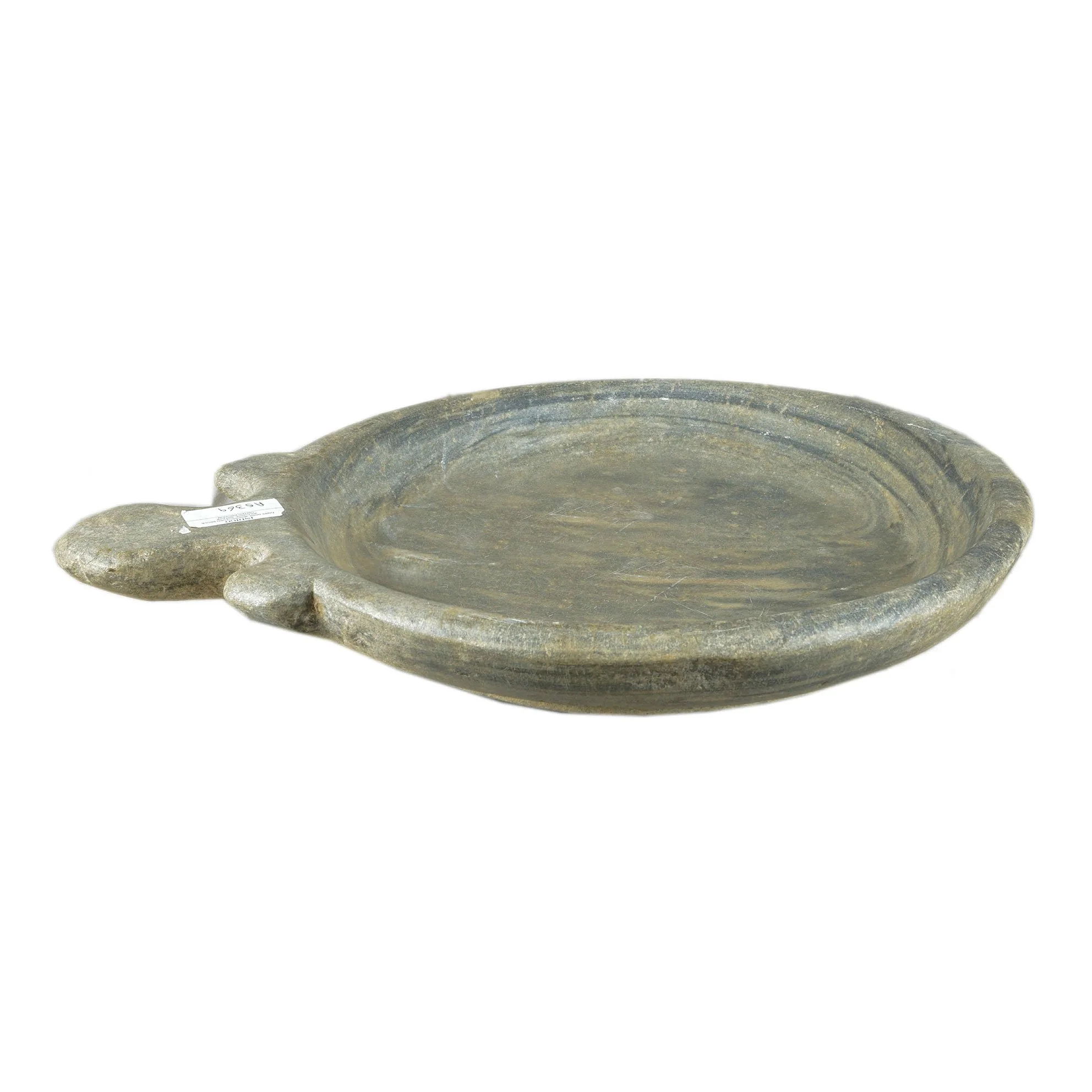 Carved Marble Dough Mixing Bowl - 19thC