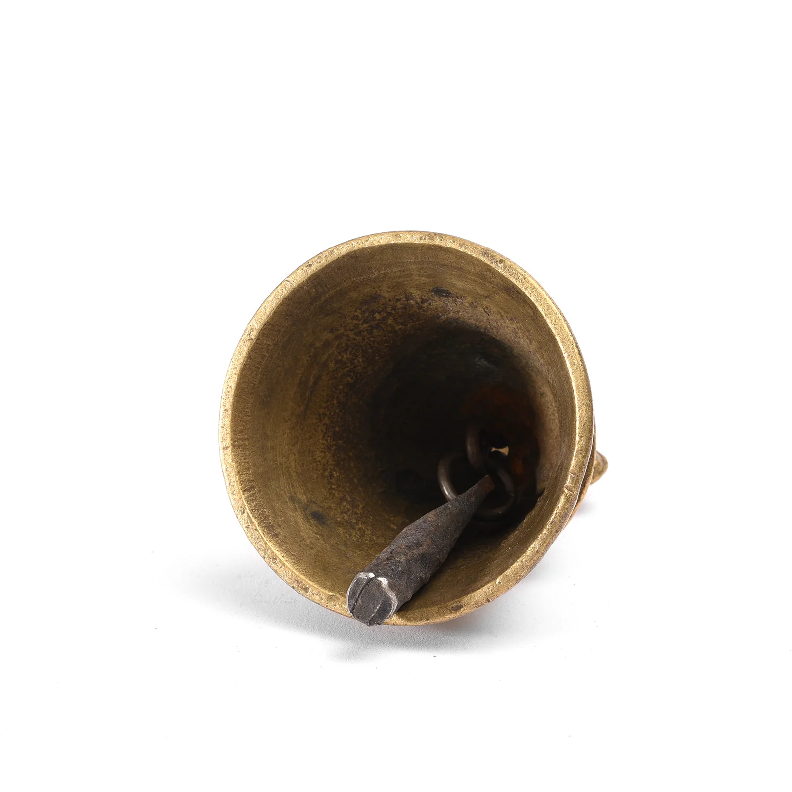 Old Brass Puja Bell from Delhi - Ca 1900 - Image 3
