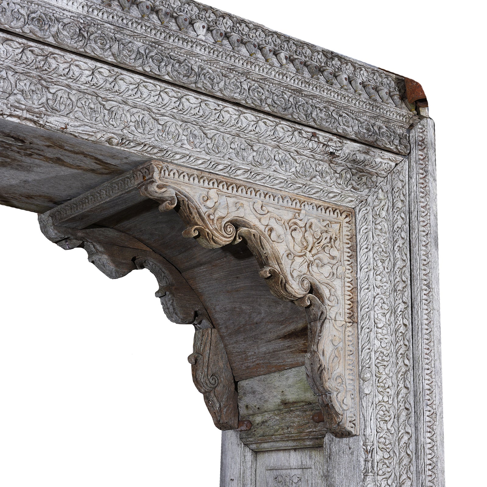 Carved Rosewood Arch from Haryana - Early 19th Century - Image 7