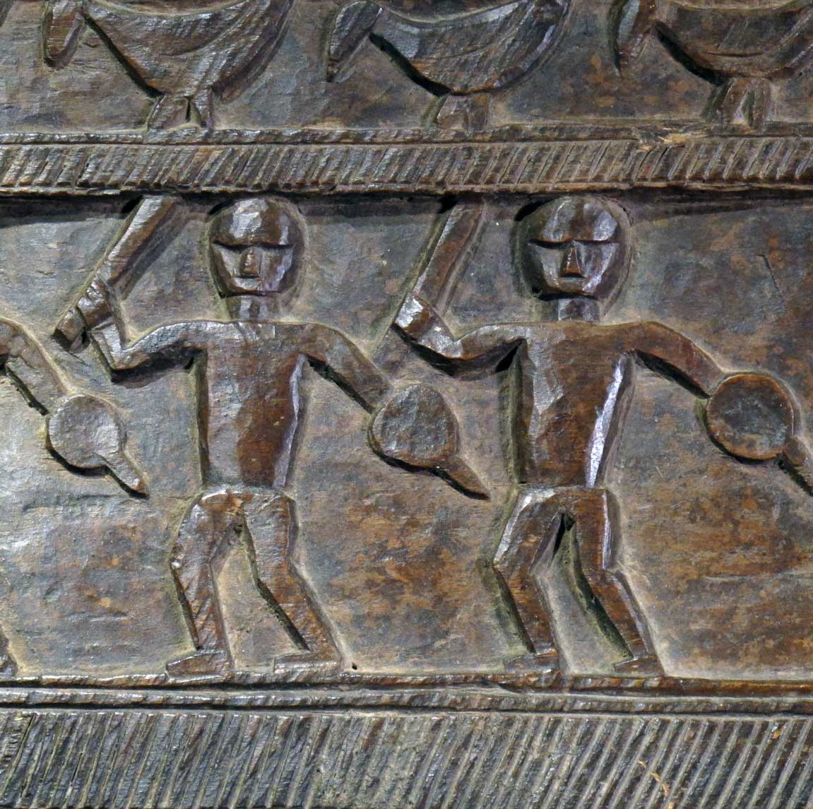 Carved Santal Tribal Panel - 19thC - Image 2