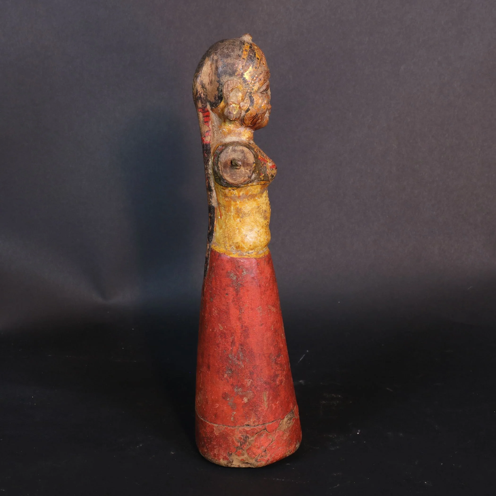 Original Painted Gangaur Figure - 19thC - Image 5