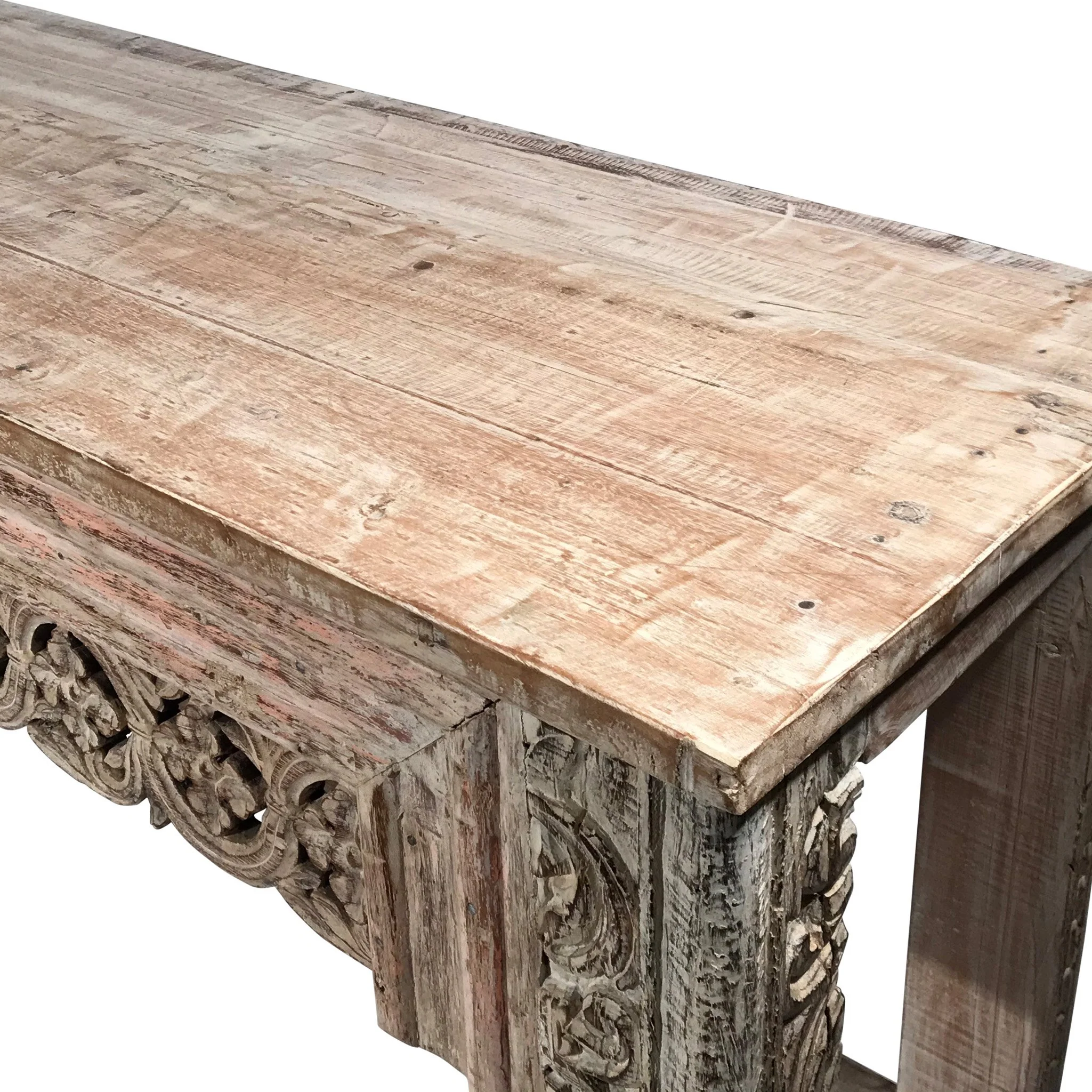 Console Table Made From Reclaimed Teak - Image 3