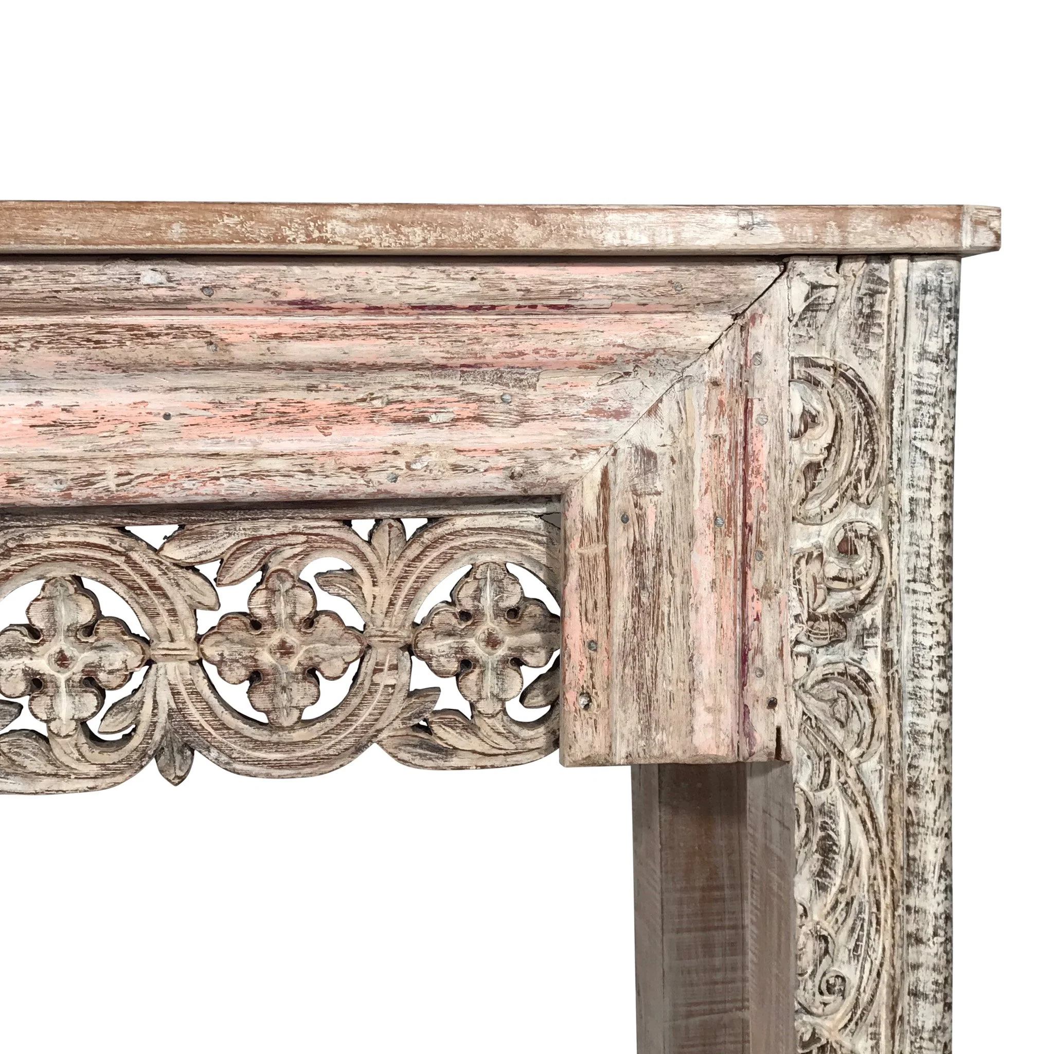 Console Table Made From Reclaimed Teak - Image 4