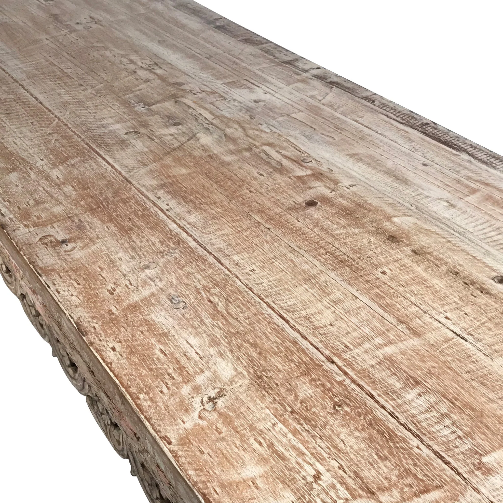 Console Table Made From Reclaimed Teak - Image 6
