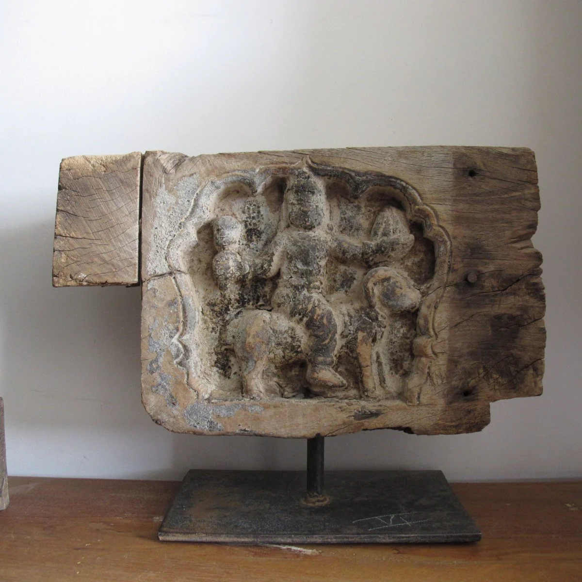 Indian Chariot Carving Panel From Tamil Nadu - 18thC - Image 2