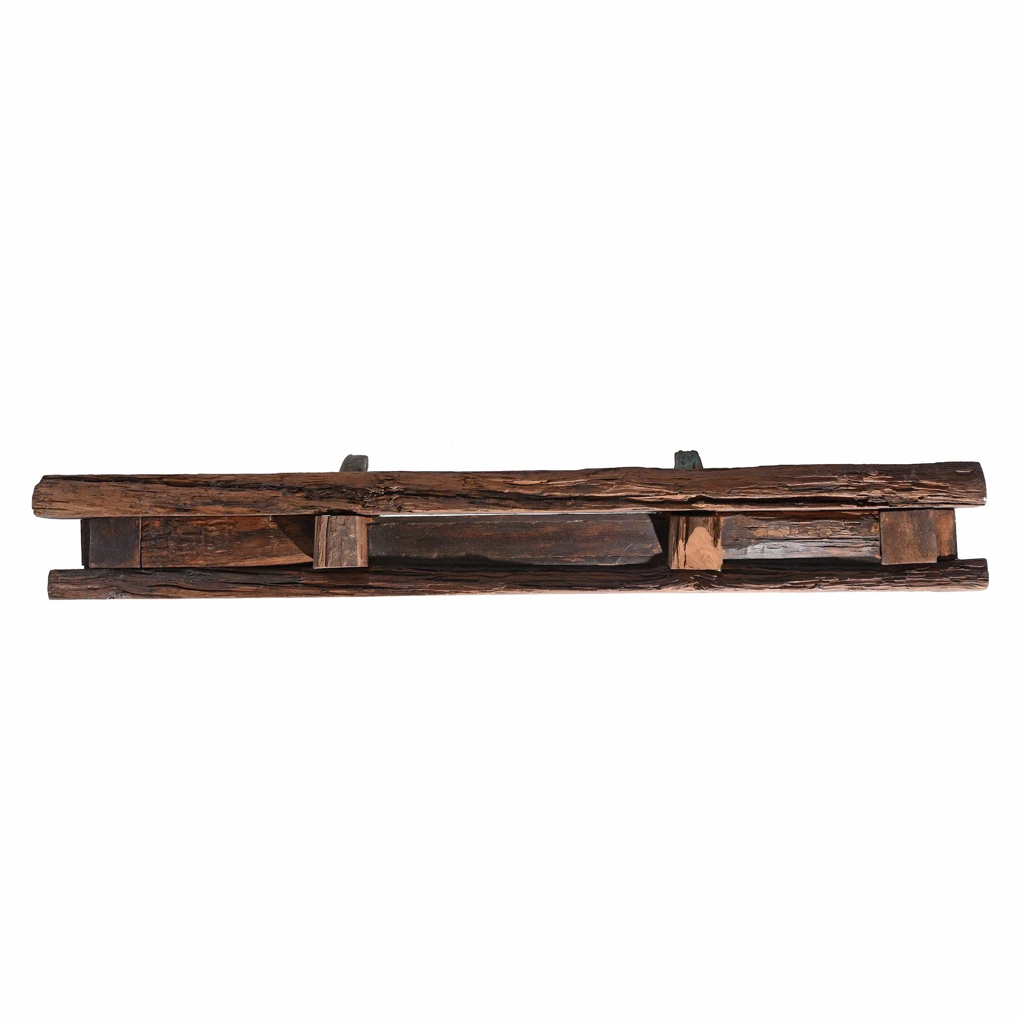 Carved Teak Architectural Panel With Horses - 19thC - Image 7