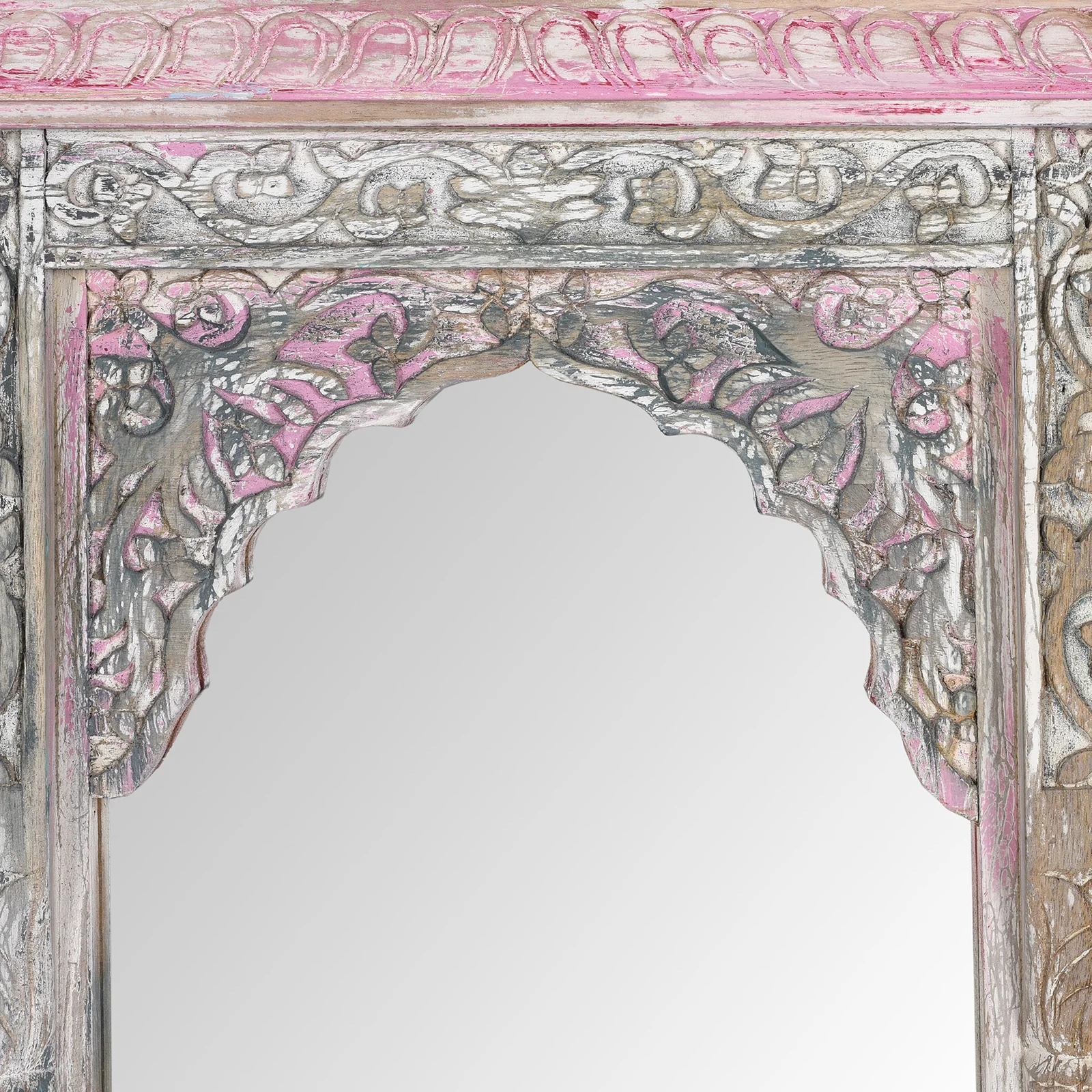 Indian Jharokha Triple Mirror - Rajasthani Style - Image 4