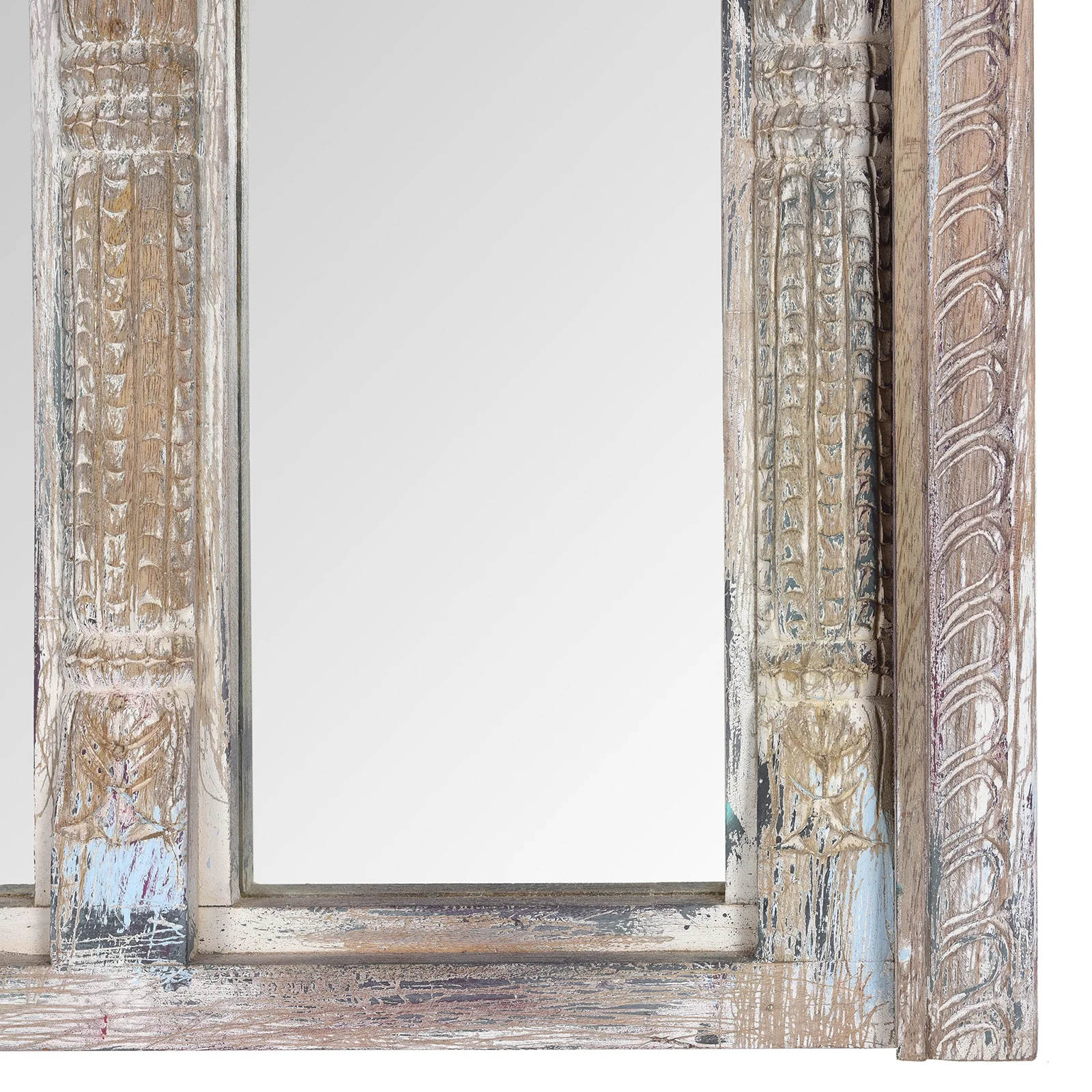 Indian Jharokha Triple Mirror - Rajasthani Style - Image 5